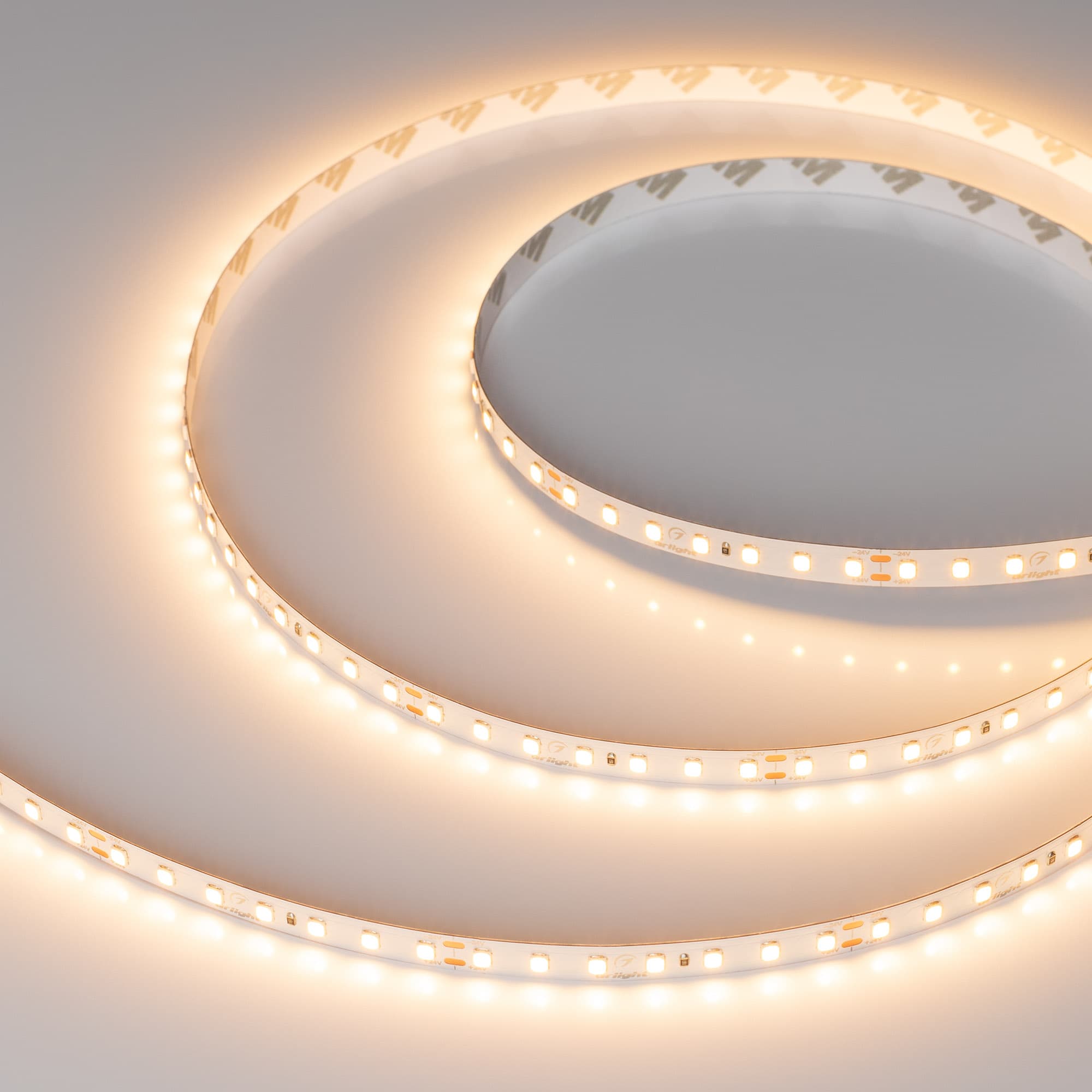 Лента светодиодная 7 Вт/м 24В IP20 2700K 112LED/м UL-A112-8mm  SMD 2835 5 м