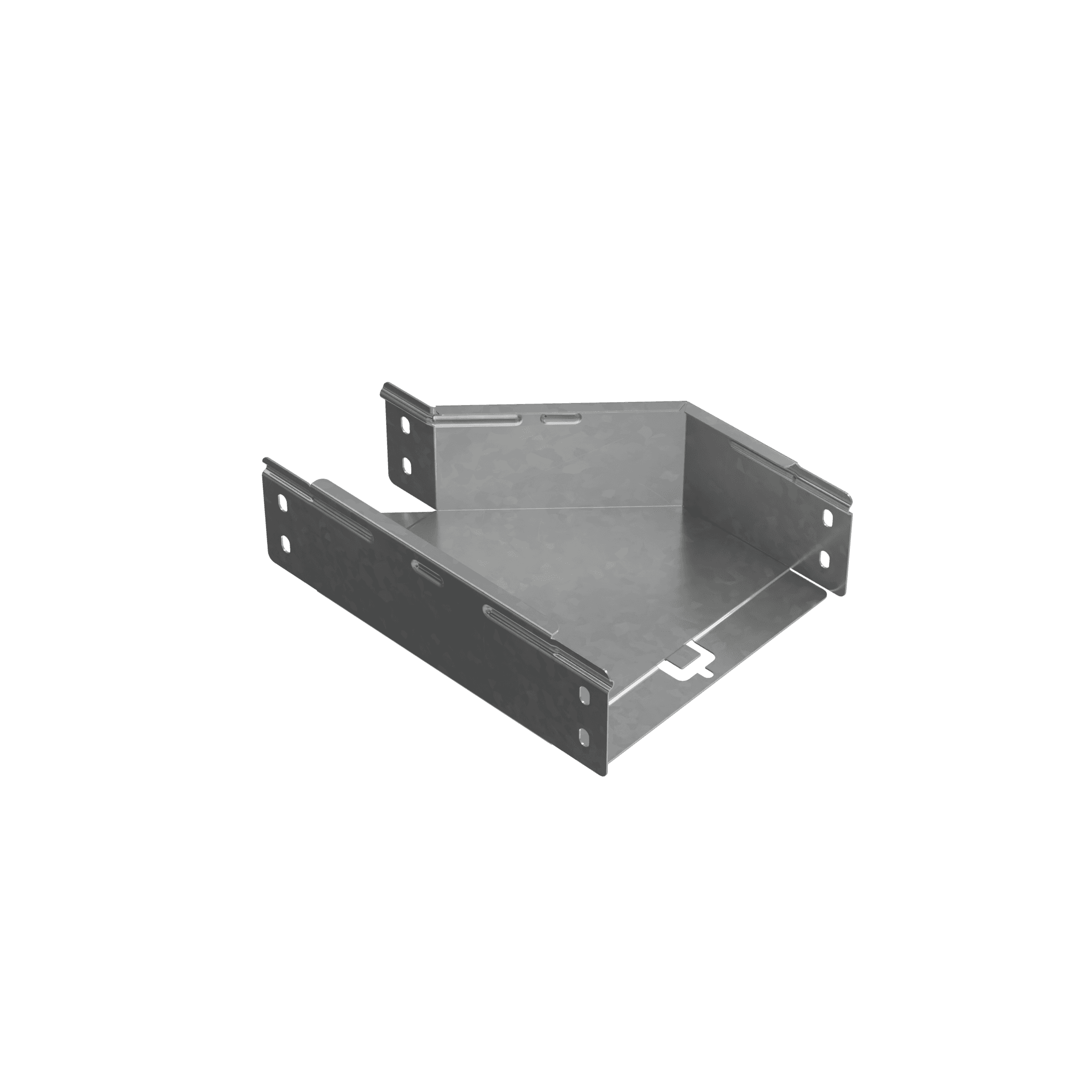 Переходник левый 80х100-200 мм ПЛЮС INOX304