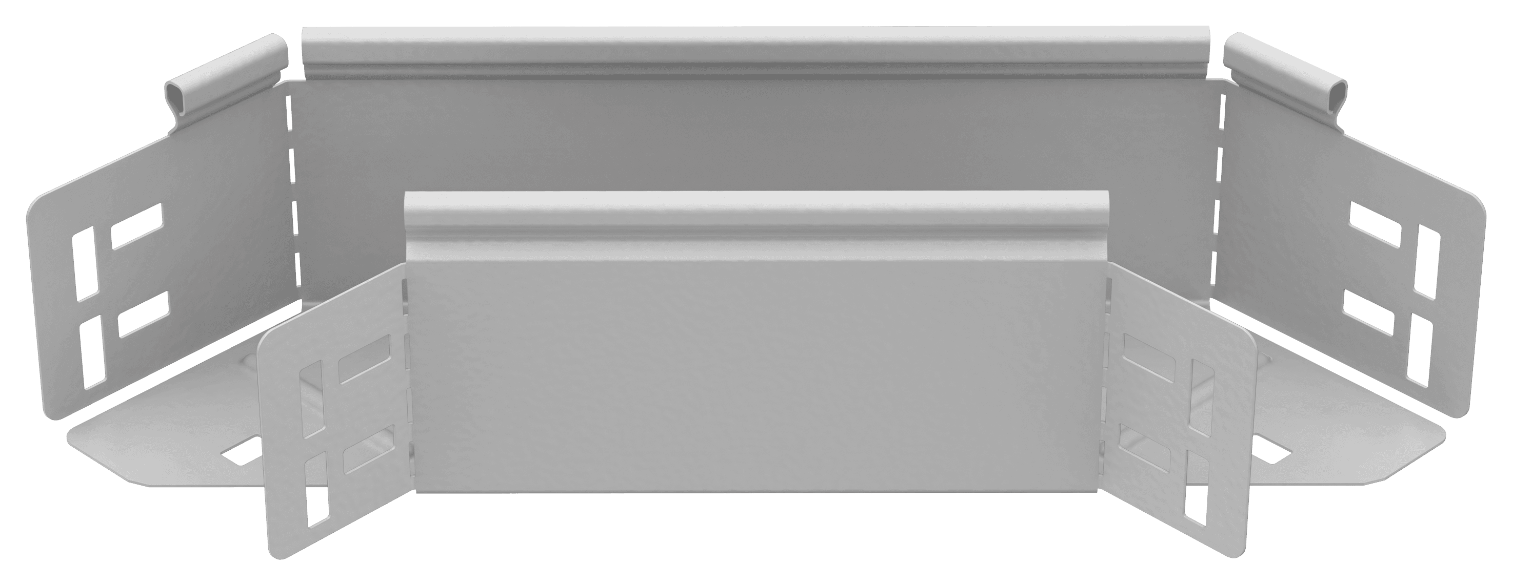 ESCA 7 Поворот 90град 80х80-1,5 RAL 9016 IEK