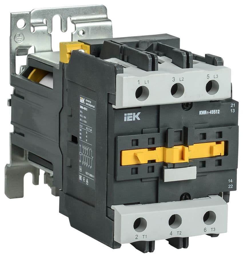 Контактор КМИп-48012 80А 110В/АС3 1NO,1NC IEK