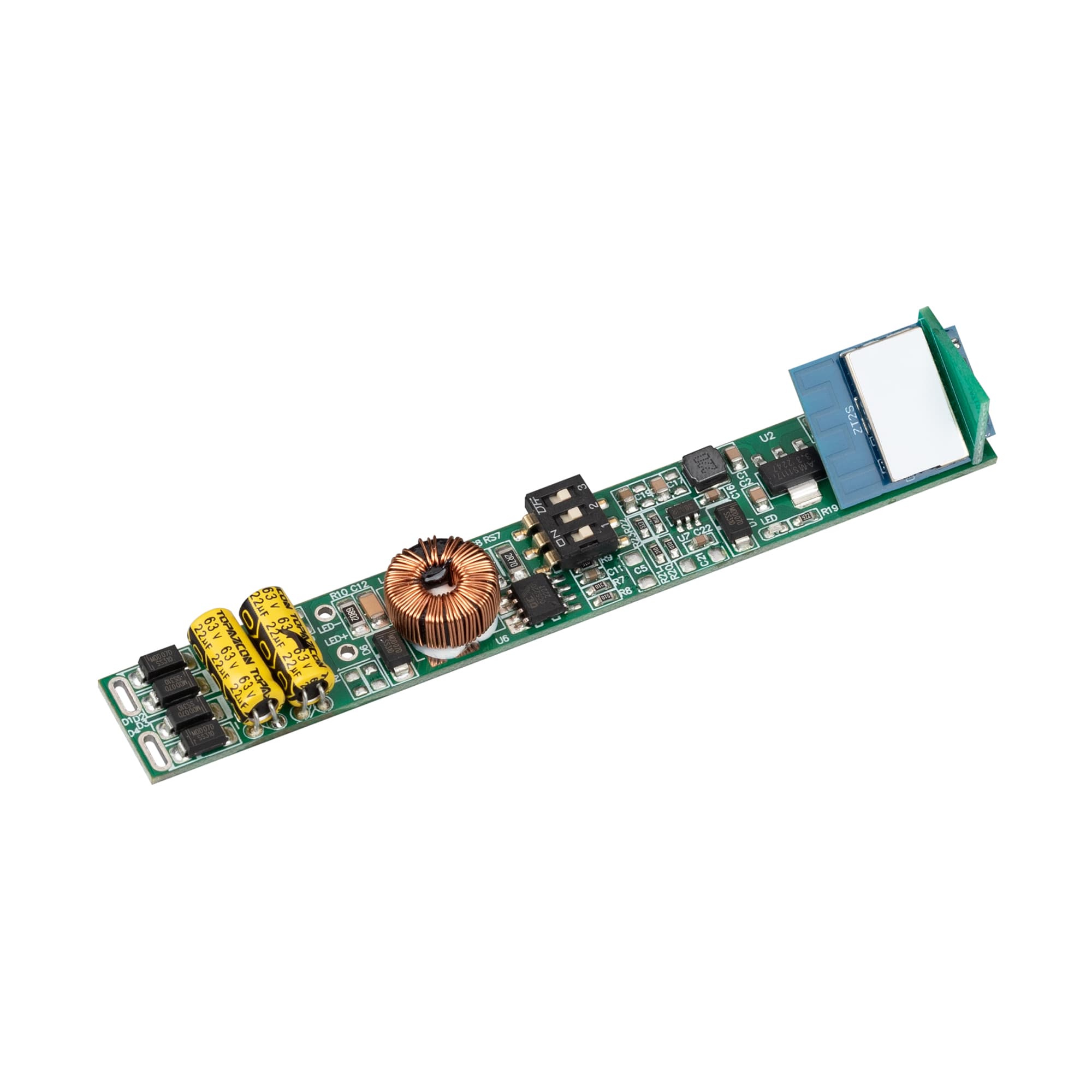 Диммер INTELLIGENT SMART-CC-201-72-DIM-IN (48V, 1x150-500mA, Track, ZB) (IARL, IP20, Пластик, 5 лет)