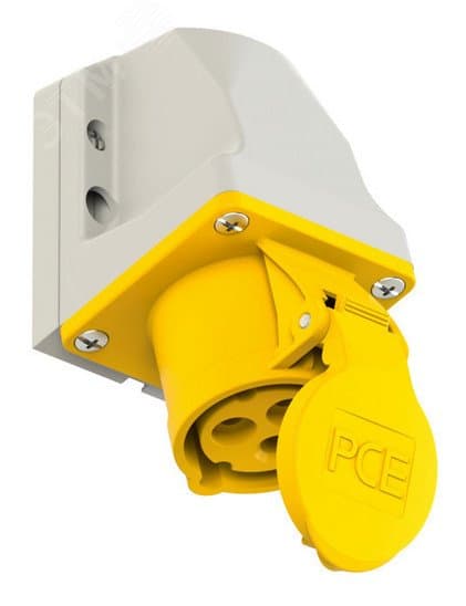 Розетка настенная 16А/110V/1P+N+E/IP44