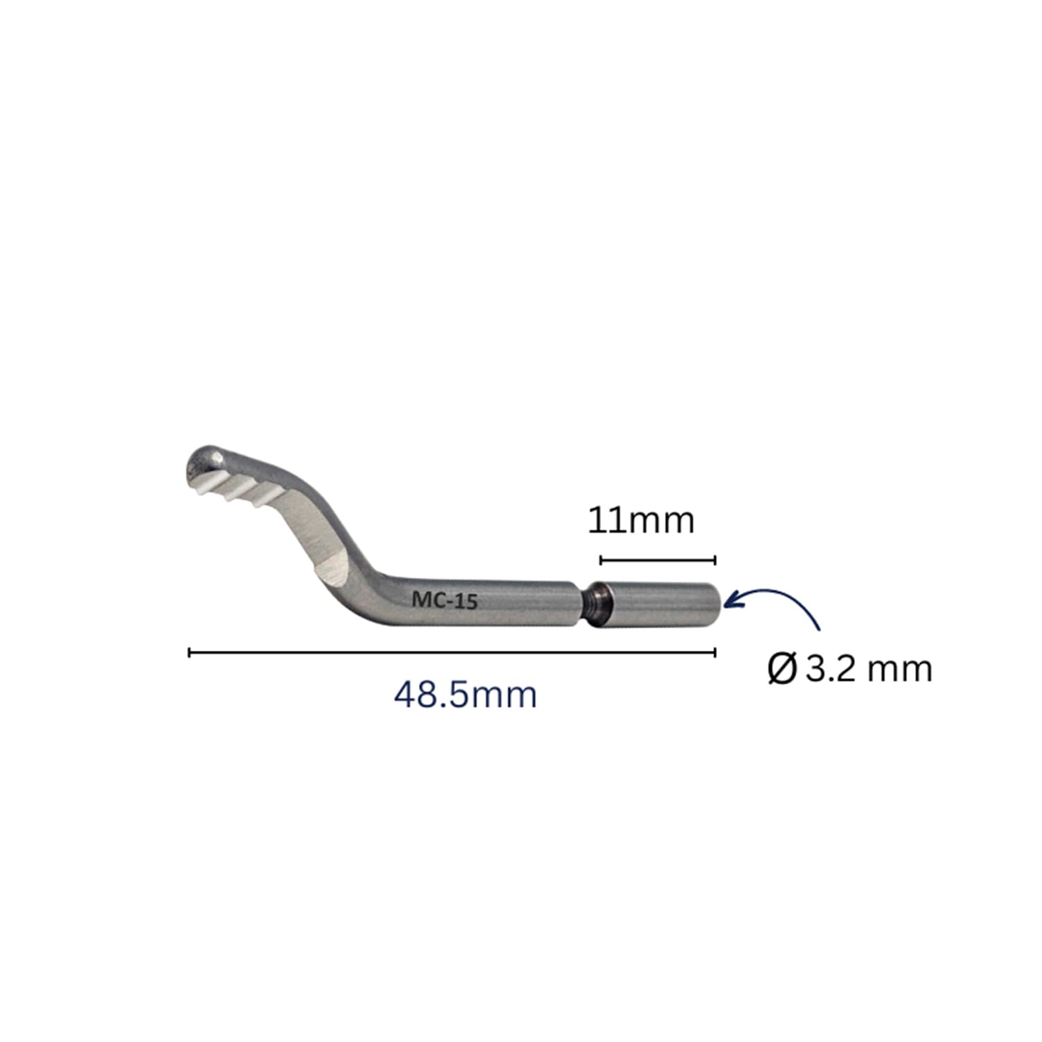 Лезвие для фаскоснимателя d3,2мм MС-15 HSS Multi-Cutting