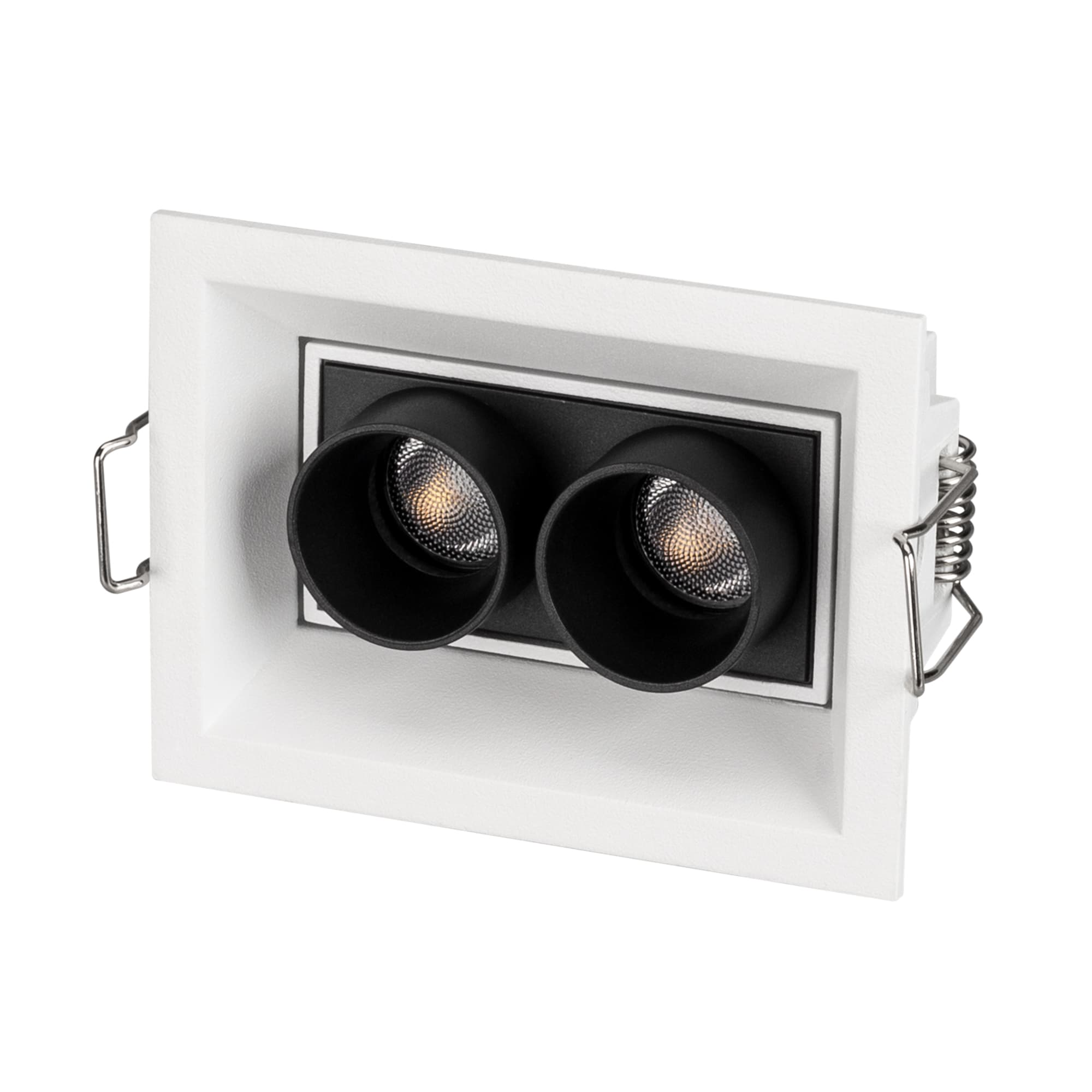 Светильник MS-ORIENT-BUILT-TURN-TC-S67x90-5W Warm3000 (WH-BK, 30 deg, 230V) (ARL, IP20 Металл, 5 лет)