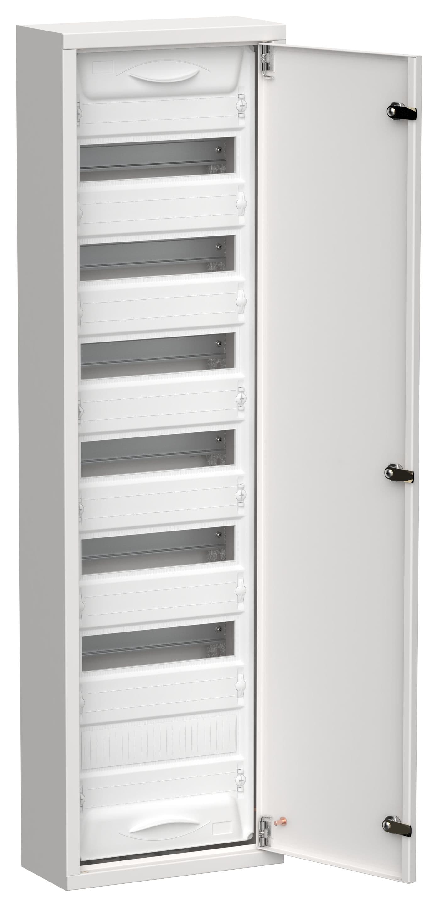 TITAN 5 Корпус металлический ЩРн-84 (1х84) 1085х310х140мм IP31 белый (одна дверь) IEK