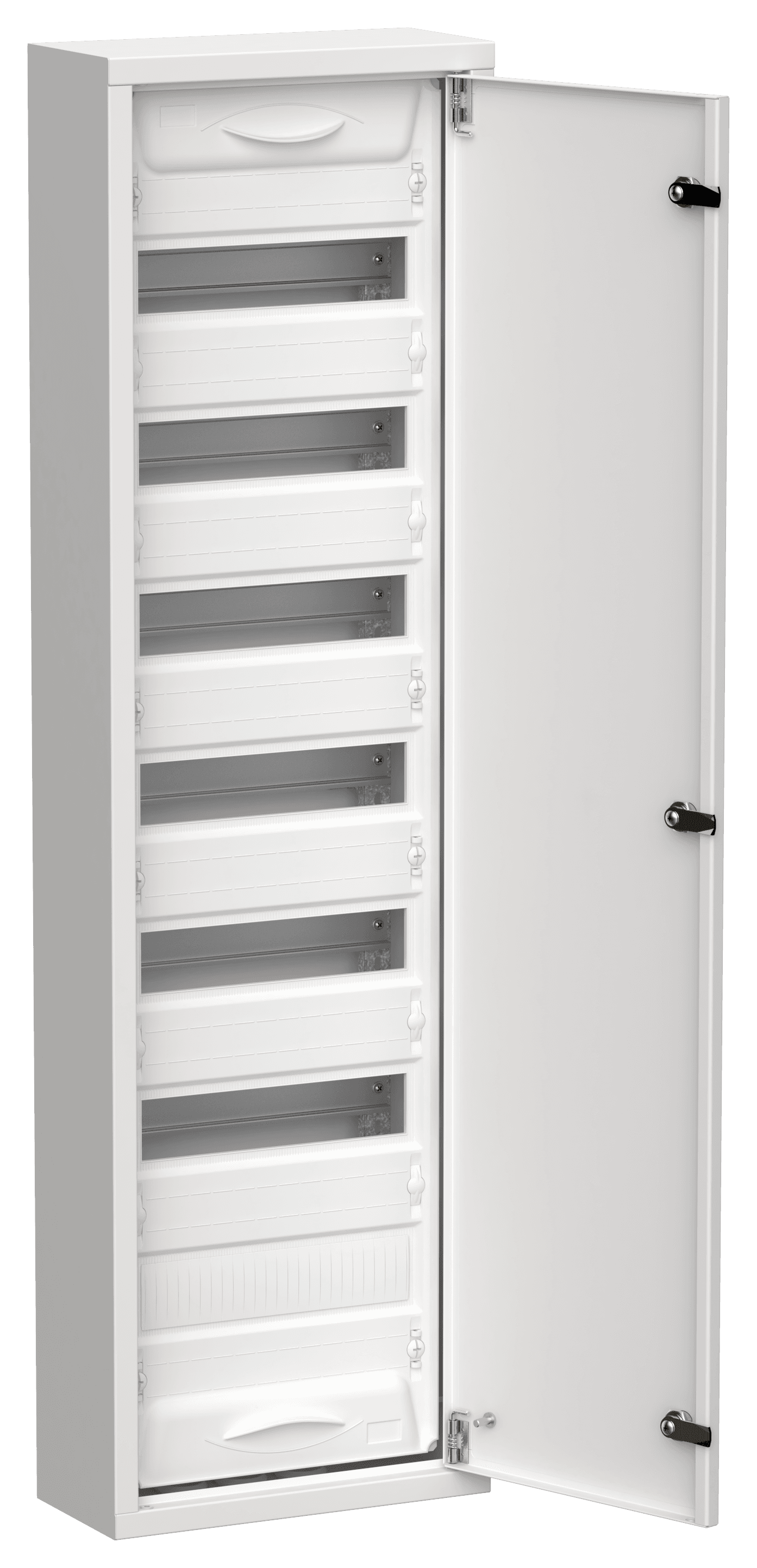 TITAN 5 Корпус металлический ЩРн-84 (1х84) 1085х310х140мм IP31 белый (одна дверь) IEK