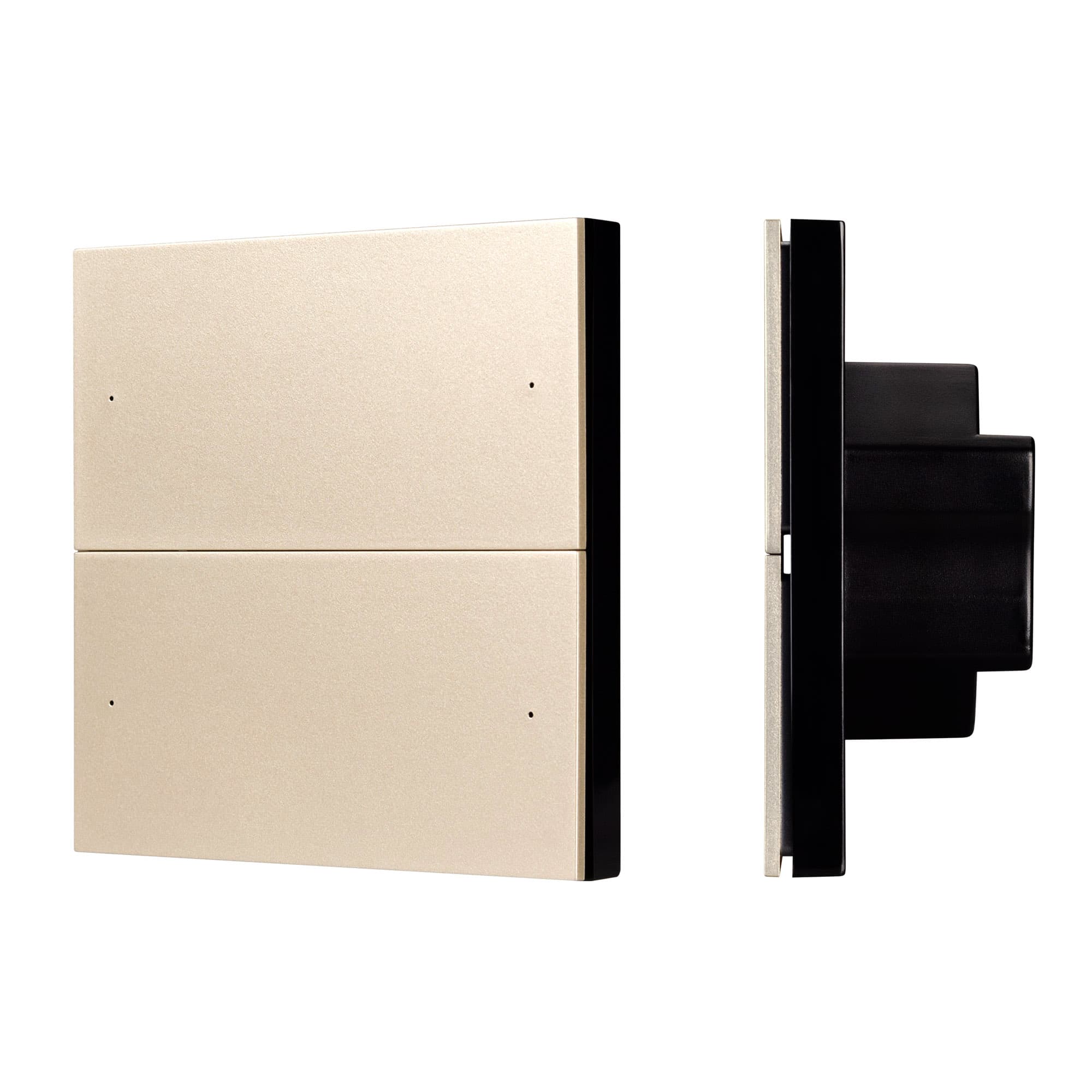 Панель кнопочная SMART-DMX512-801-22-4G-4SC-DIM-IN Gold 230V, 2.4G IARL, IP20 пластик, 5 лет