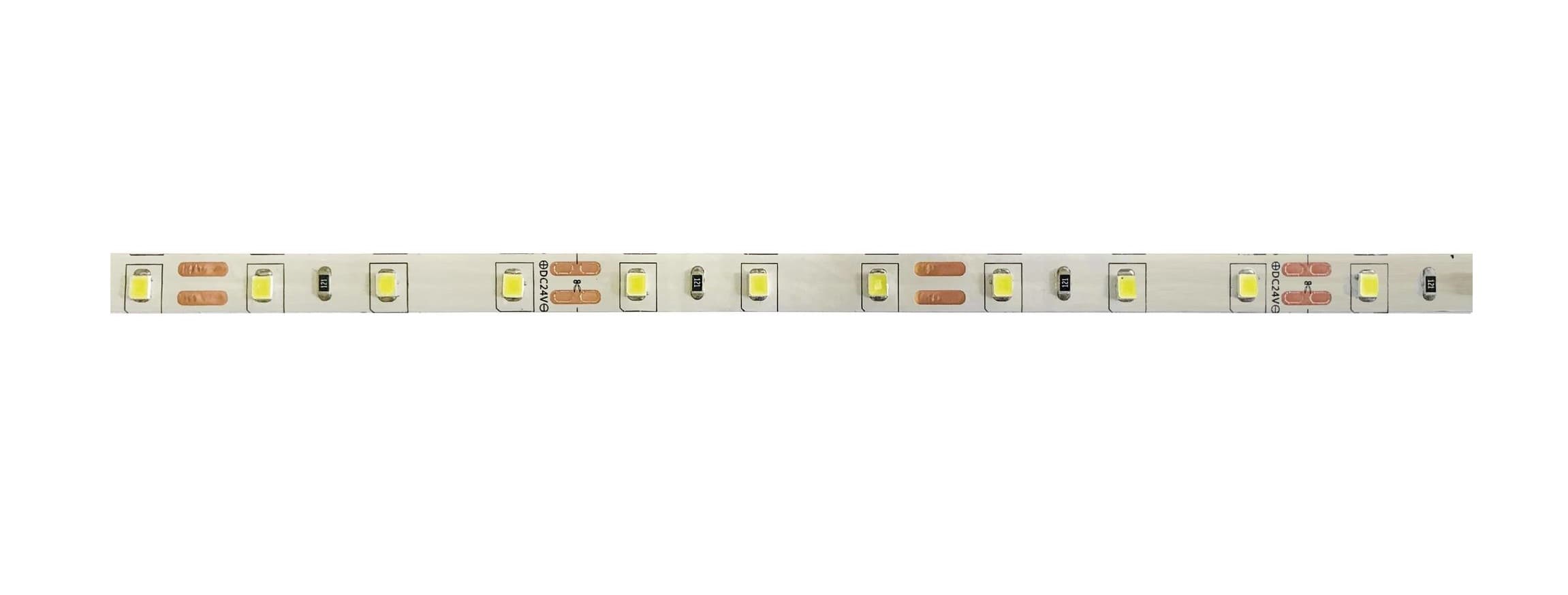Лента светодиодная 10Вт/м 24В 4000K белый IP20 120 LED/м5м