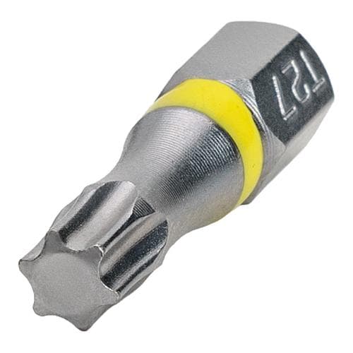 Бита с профилем TORX (торкс - шестилучевая звезда) TX27, длина 25 мм, хвостовик С6,3 мм, торсионная (3 шт)