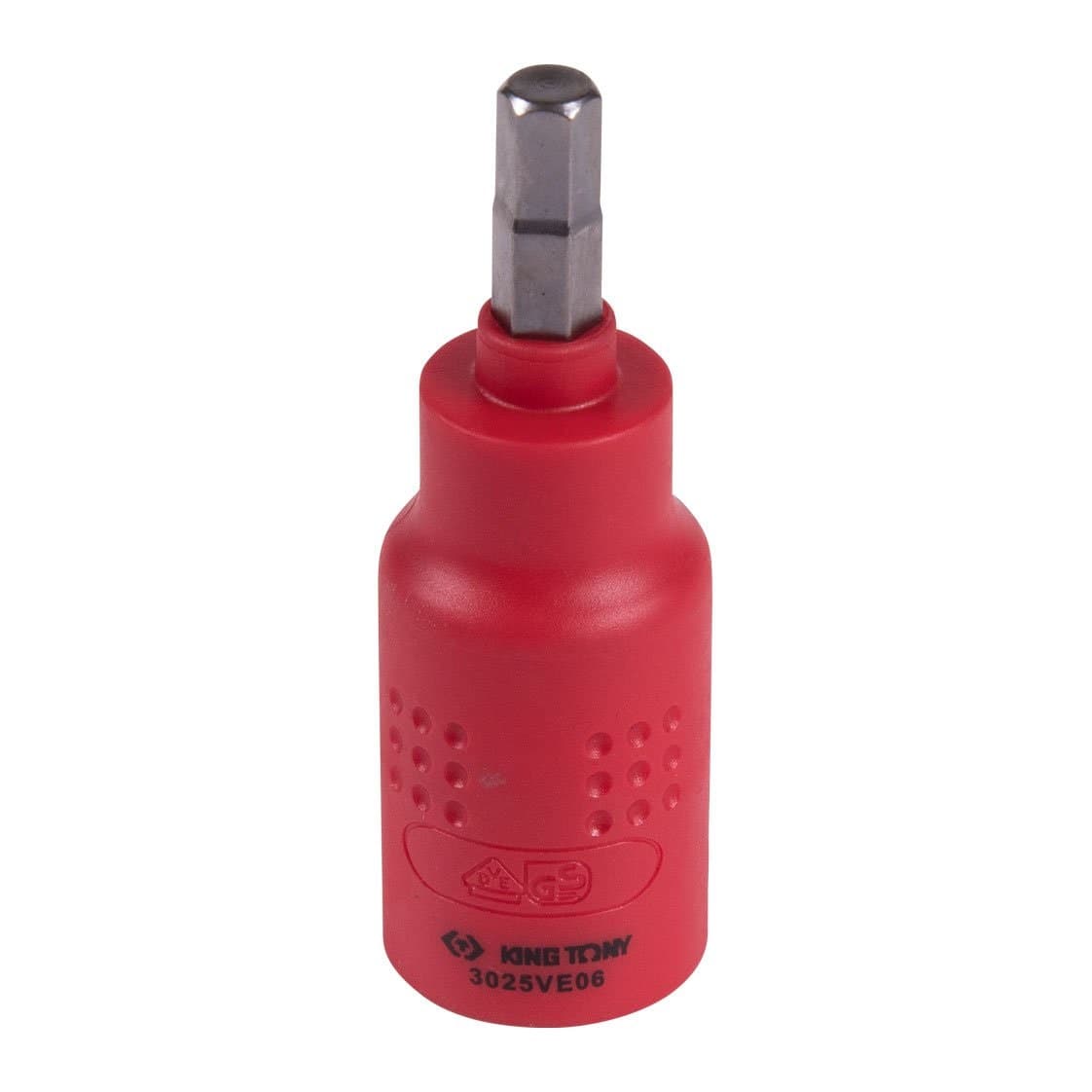 Насадка (бита) торцевая диэлектрическая 3/8'' HEX 6 мм L = 65 мм