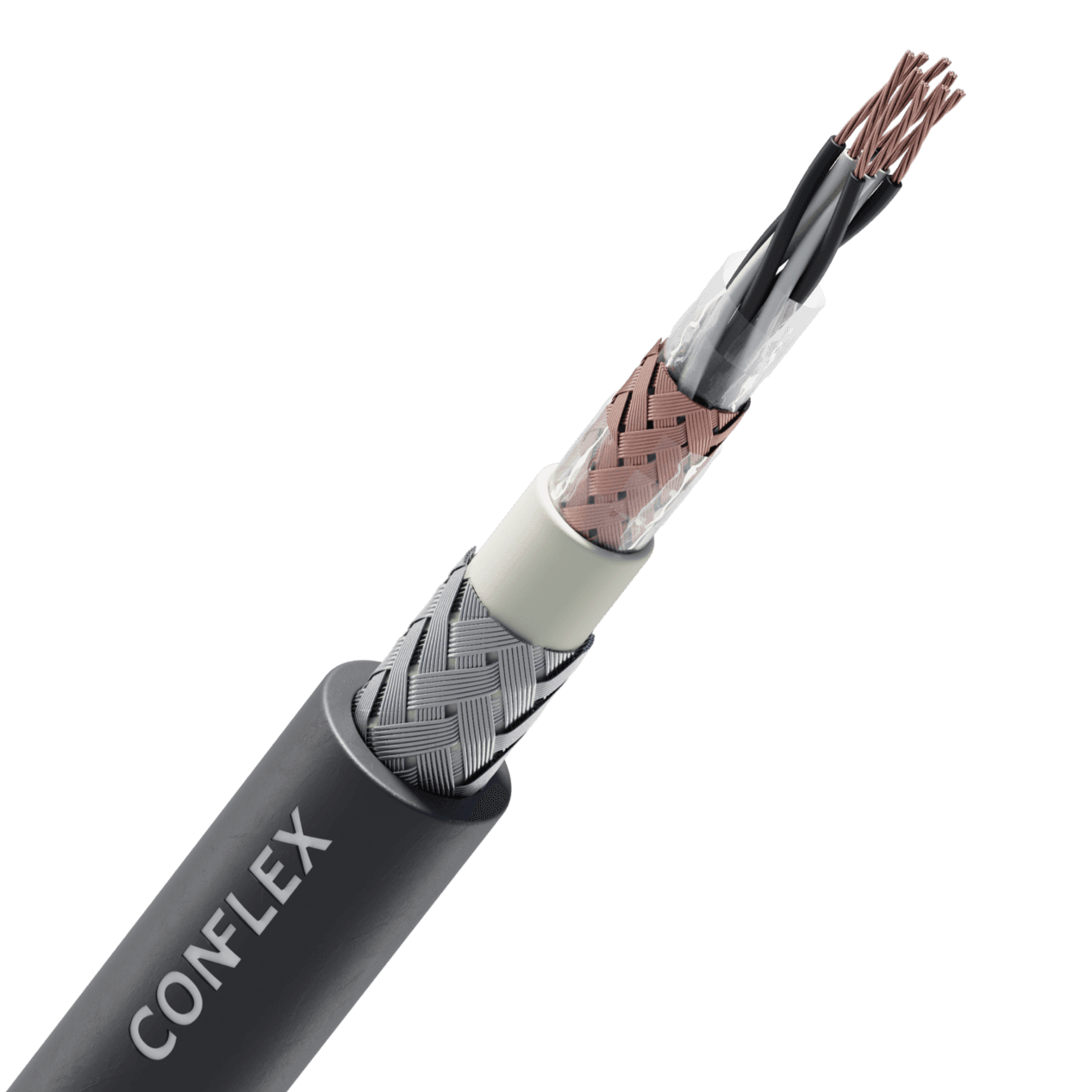 Кабель монтажный CONFLEX МКЭКШВнг(А)-LS 4х2х1,5 ТРТС