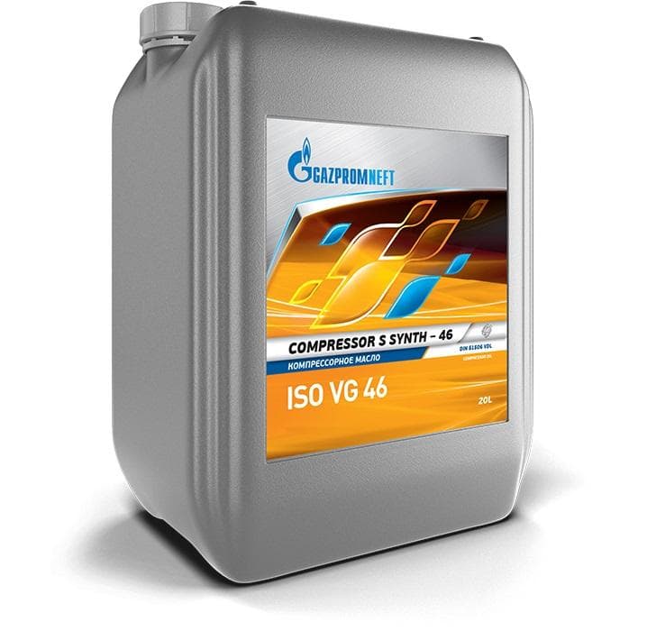 Масло компрессорное Gazpromneft Compressor S      Synth-46 канистра 20л.