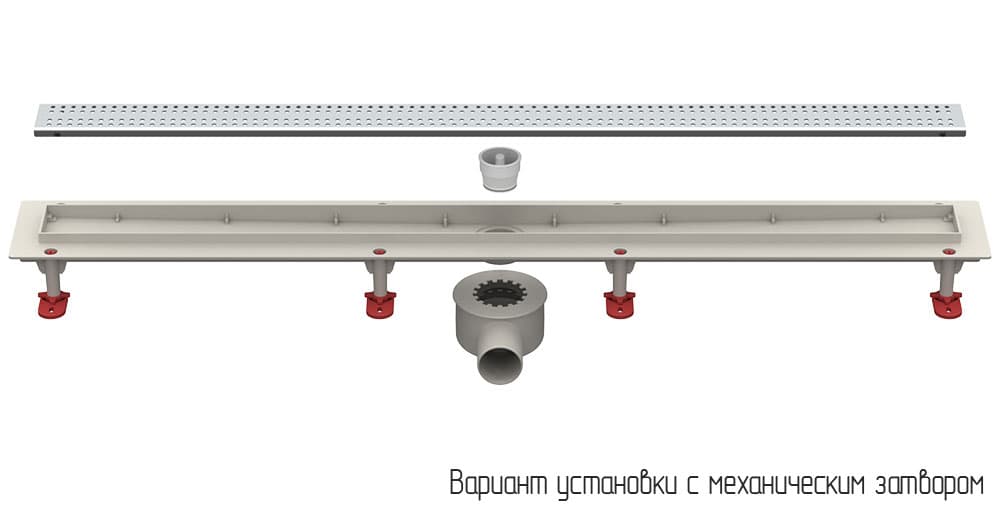 Трап линейный ТП-55B-900