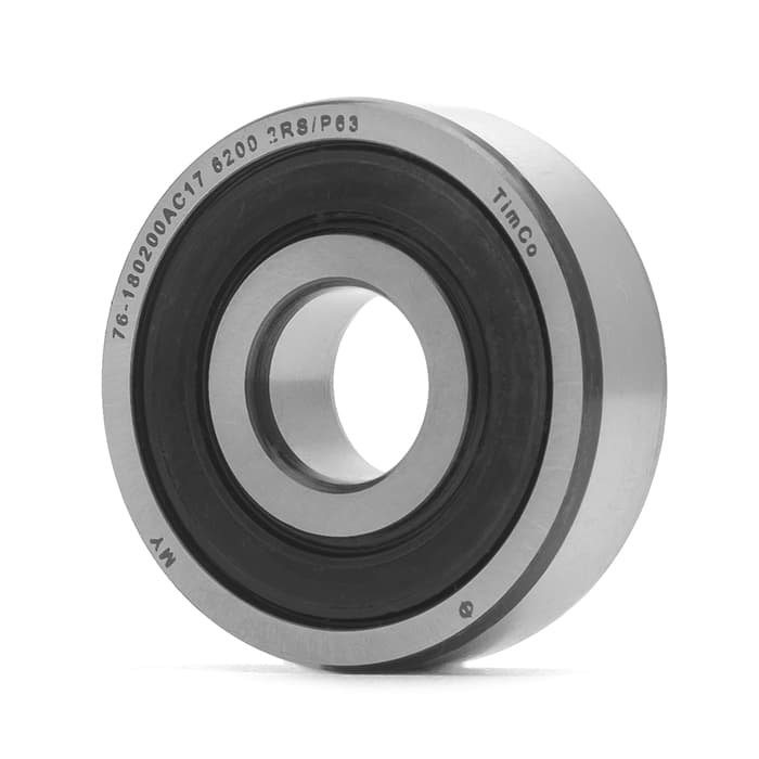 Подшипник 180200 АС17 (76кл.) (6200 2RS/P6C3) TimCo (ГОСТ)