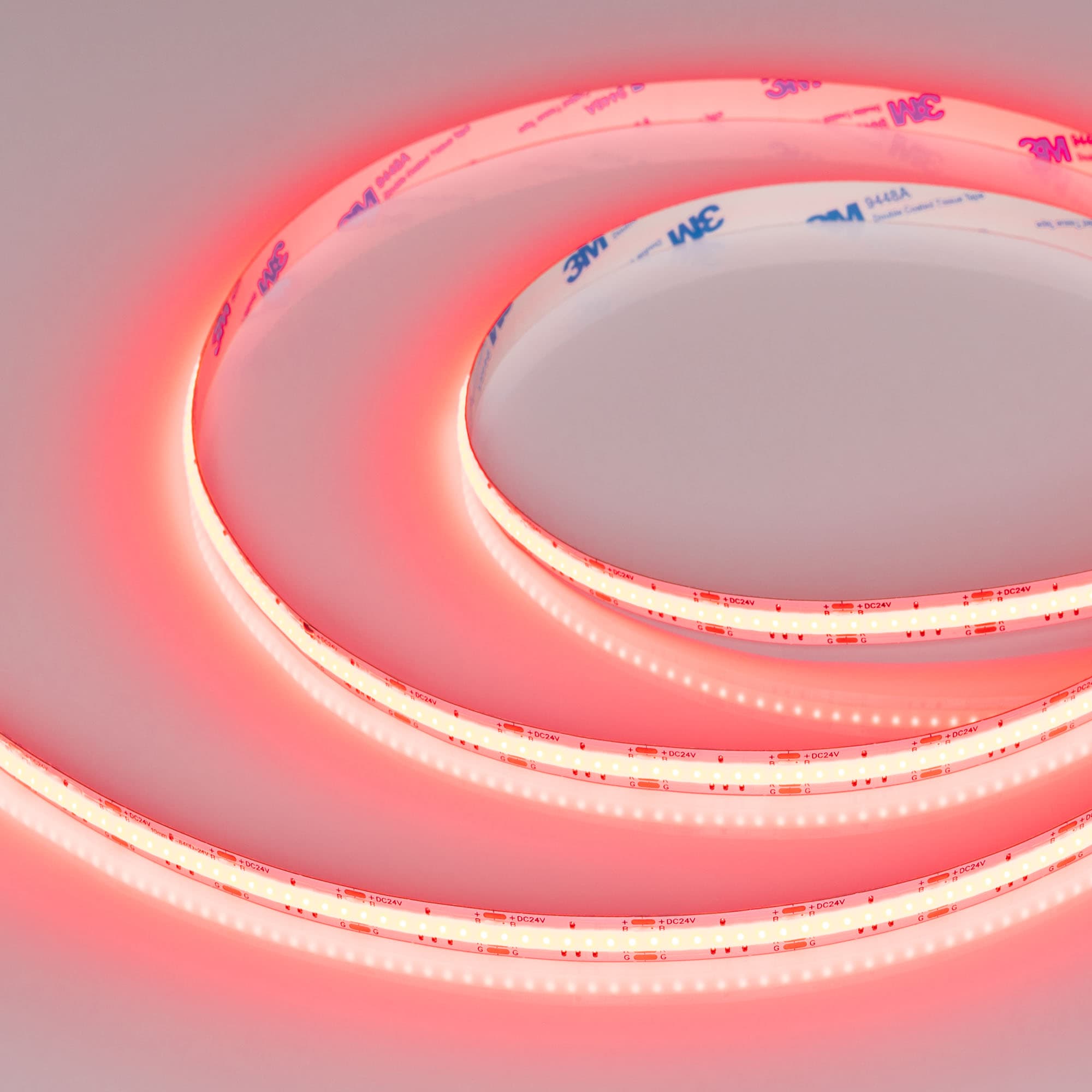 Лента светодиодная 16 Вт/м 24В IP20 RGB 840LED/м COB-X840-10-12mm CSP 5 м