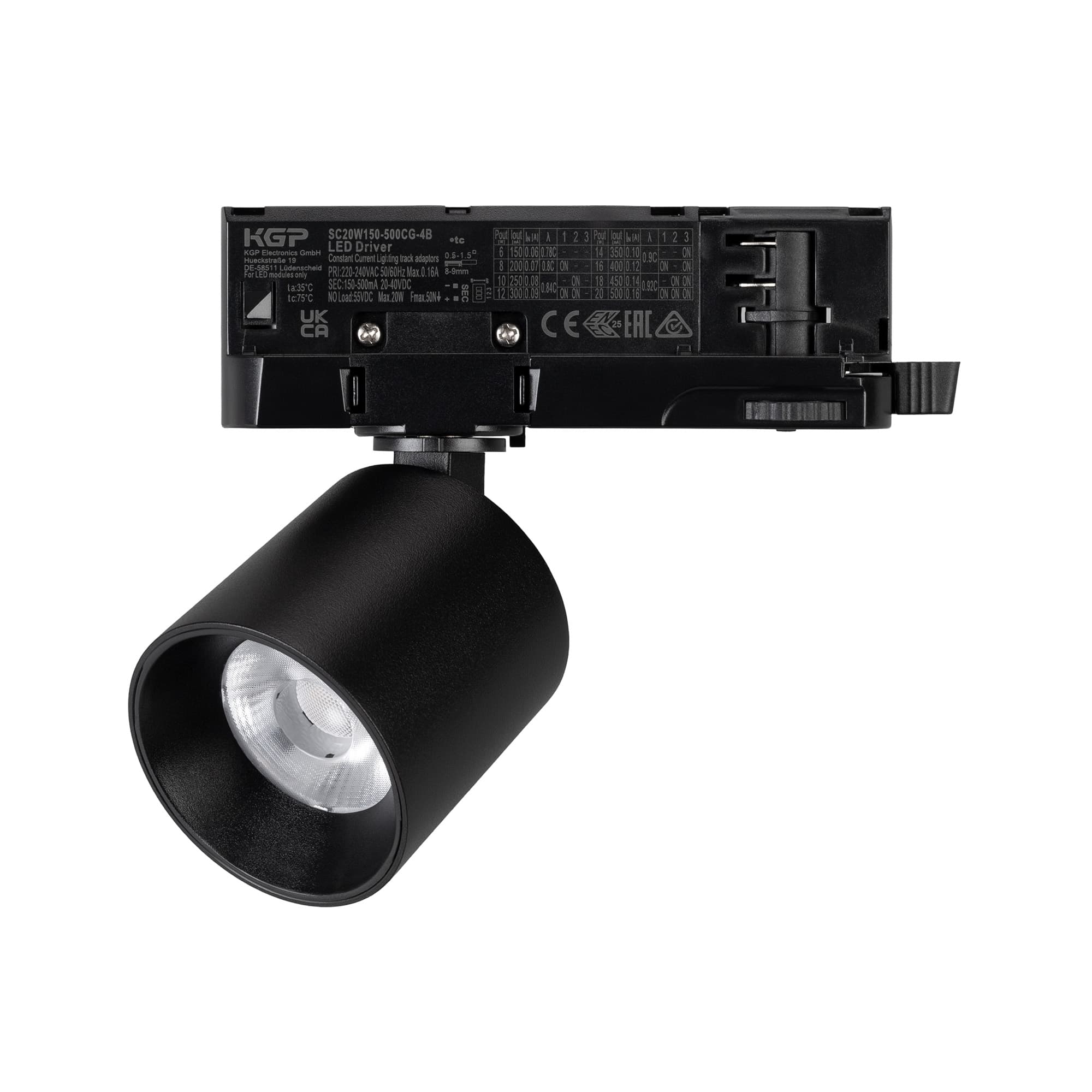 Светильник LGD-DYKE-4TR-R60-8W Day4000 (BK, 50 deg, 230V, TRIAC) (ARL, IP20 Металл, 5 лет)