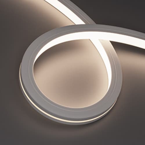 Лента светодиодная герметичная MOONLIGHT-TOP-X280-20x20mm 24V Day4000 (10 W/m, IP67, 0,5m, wire x1) (ARL, 280 LED/m)