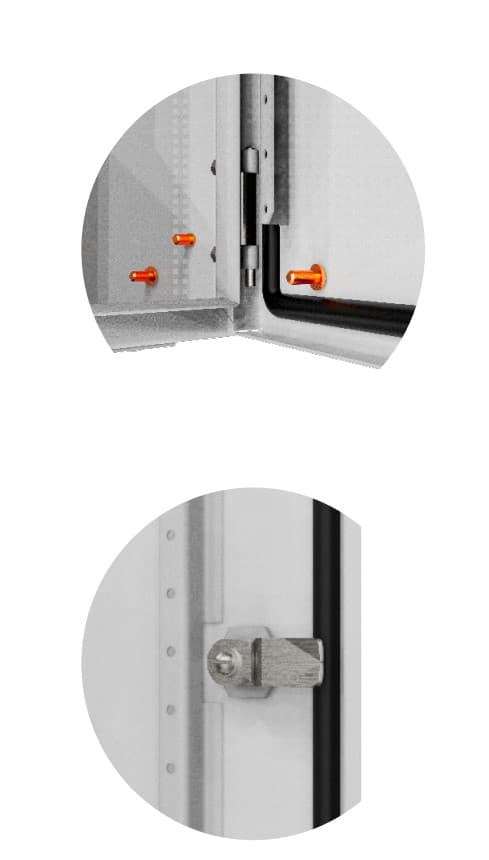 Корпус металлический ЩМП 60х60х30 IP66 UC2М