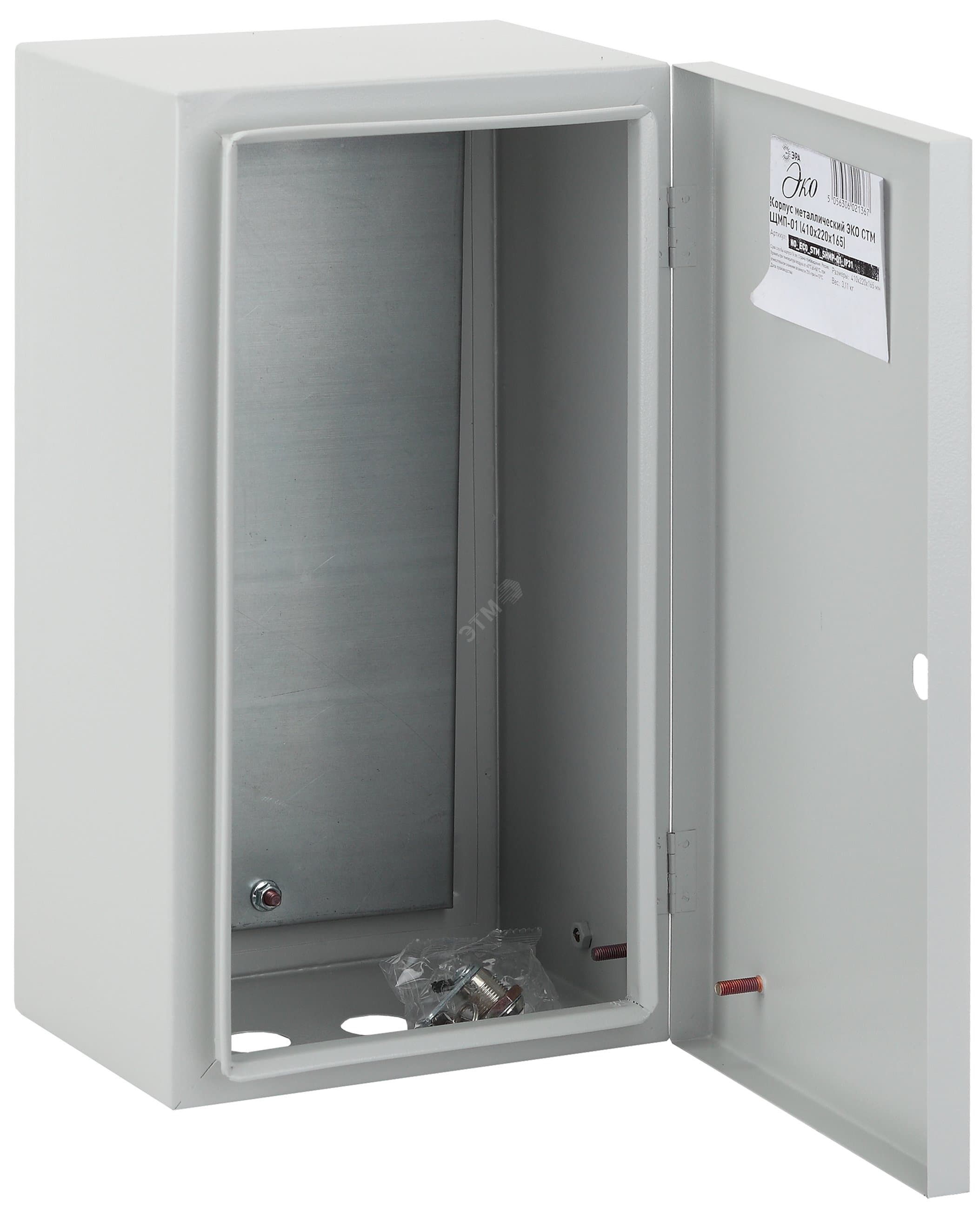 Корпус металлический ЩМП-01 (410х220х175) IP31 УХЛ3 серый SIMPLE