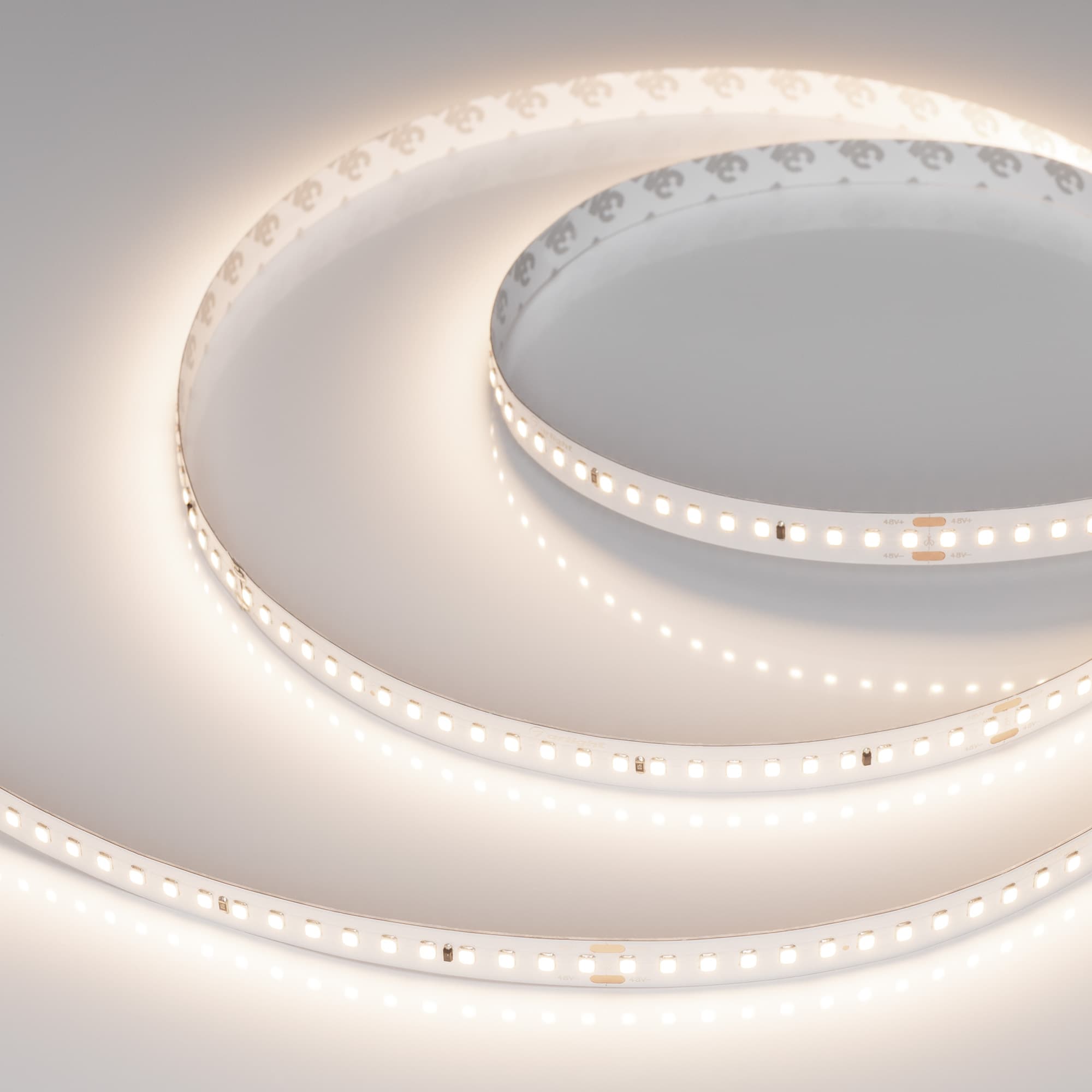 Лента светодиодная 5,8 Вт/м 48В IP20 3500K 144LED/м IC-A144-12mm SMD 2835 50 м