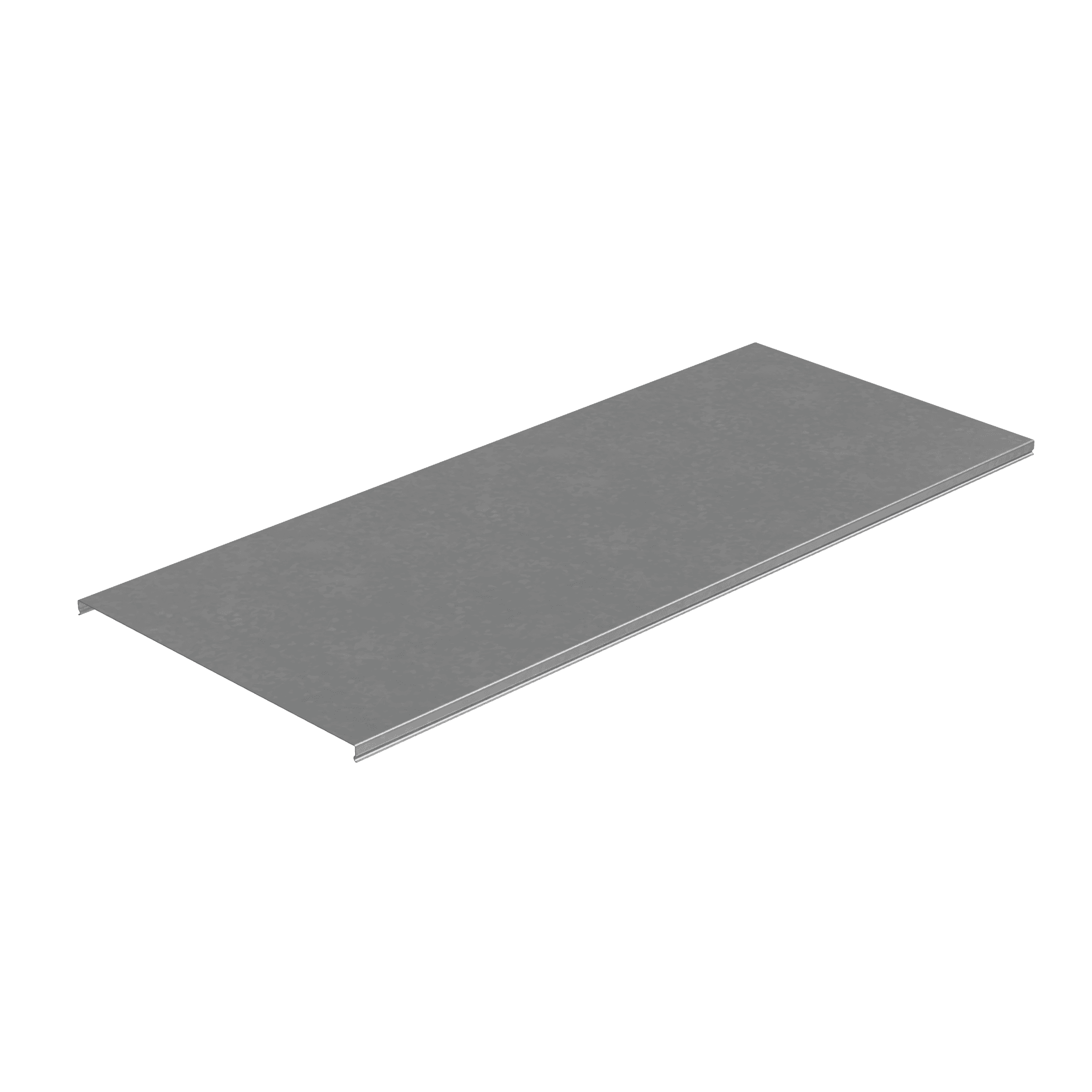 Крышка лотка 400х0,7 L2500 мм ПЛЮС INOX304