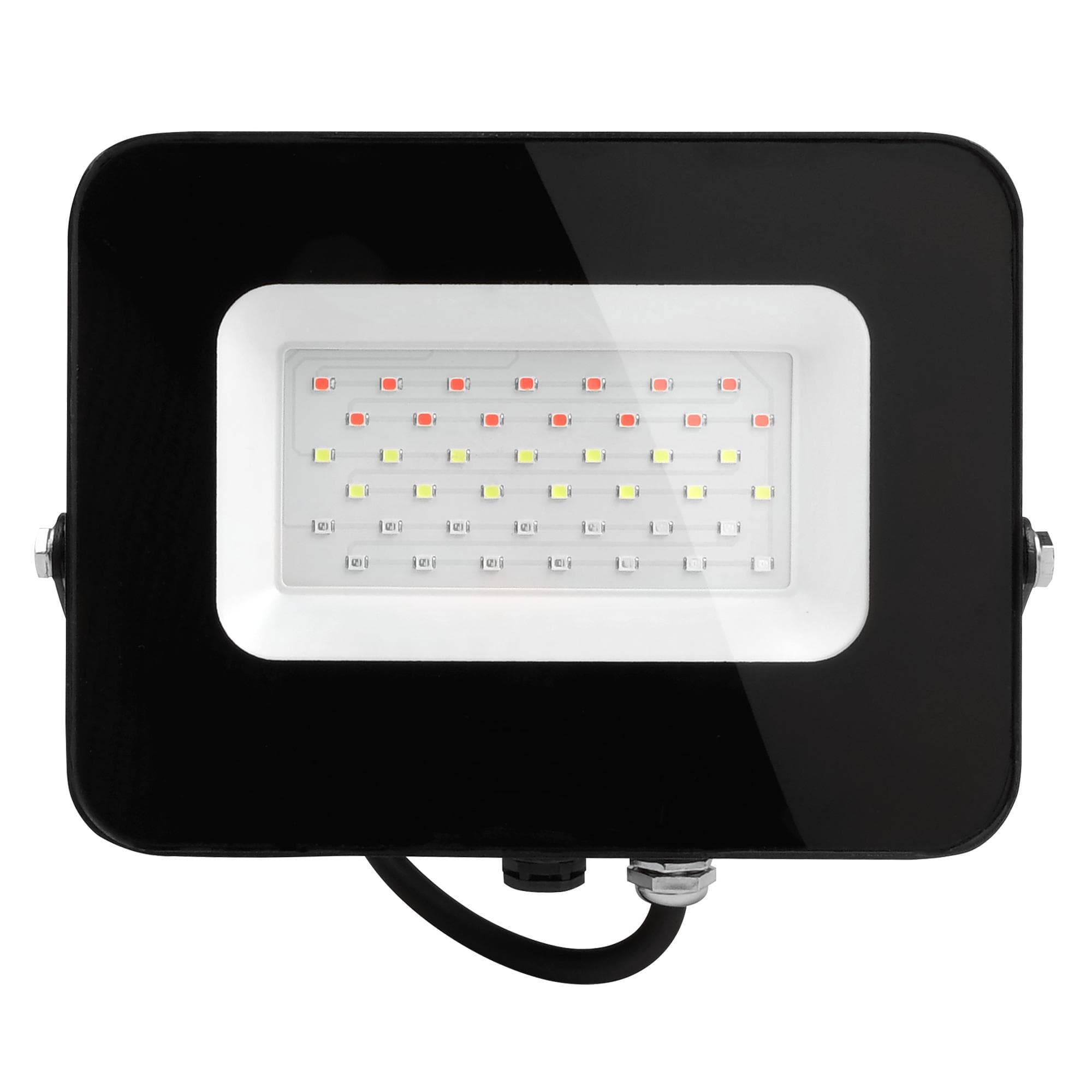 Прожектор светодиодный ДО-30w RGB IP65 черный корпус