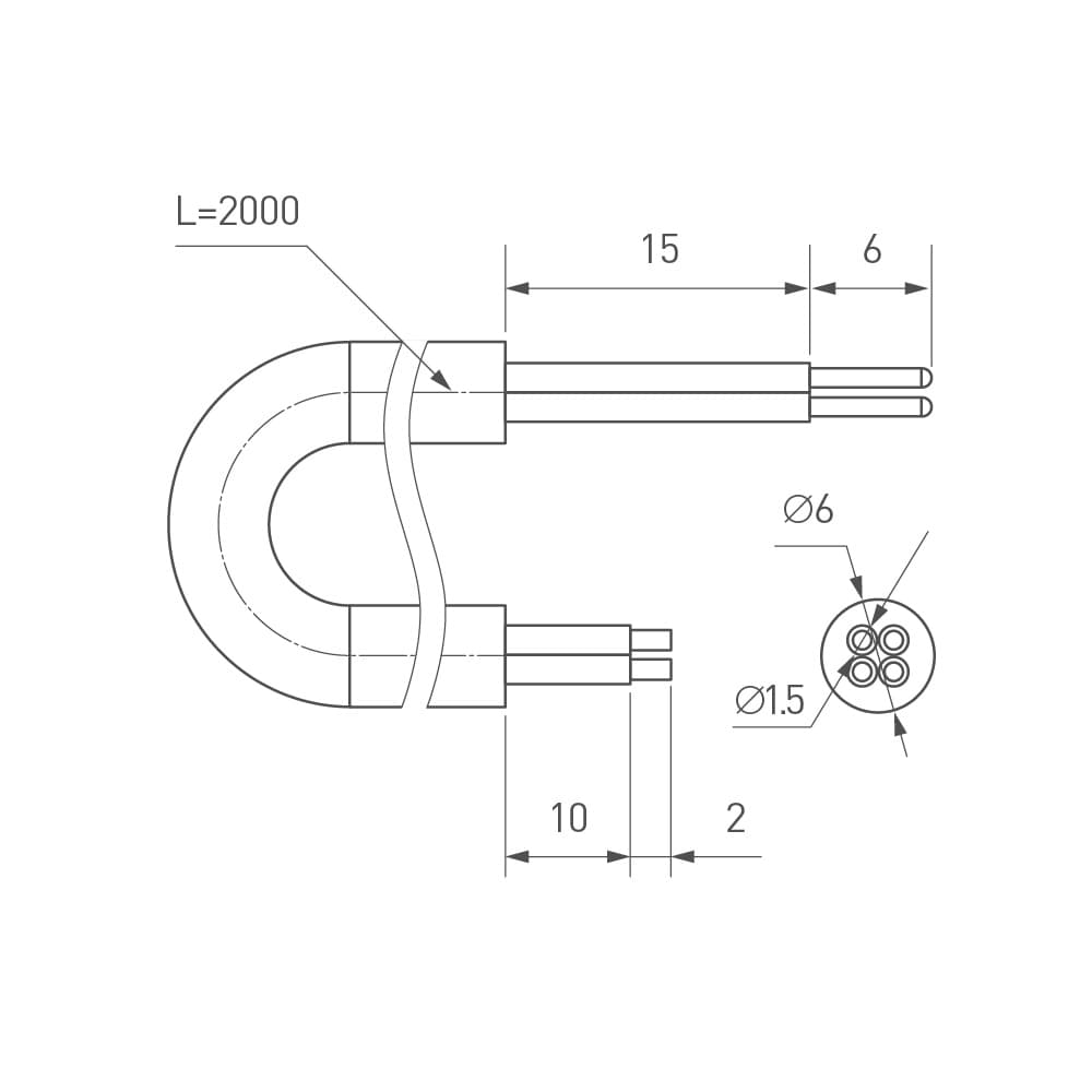 Экран ARH-KANT-H30-2000 Square Frost-PM (ARL, Пластик)