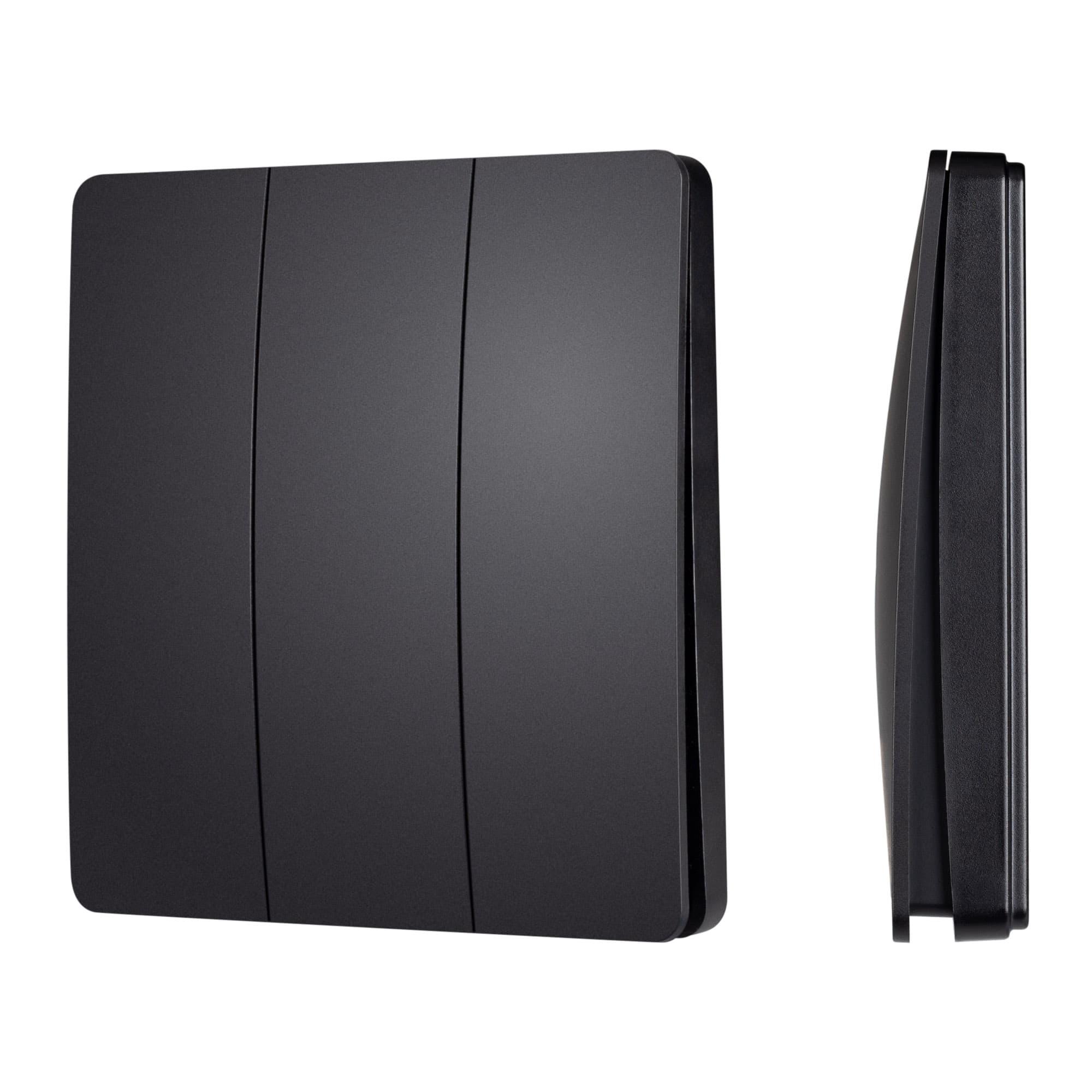 Панель управления кнопочная INTELLIGENT KINETIC-801-22-3G-WP-SUF Black No battery, IP67, 433Mhz IARL, IP67 пластик, 3 года
