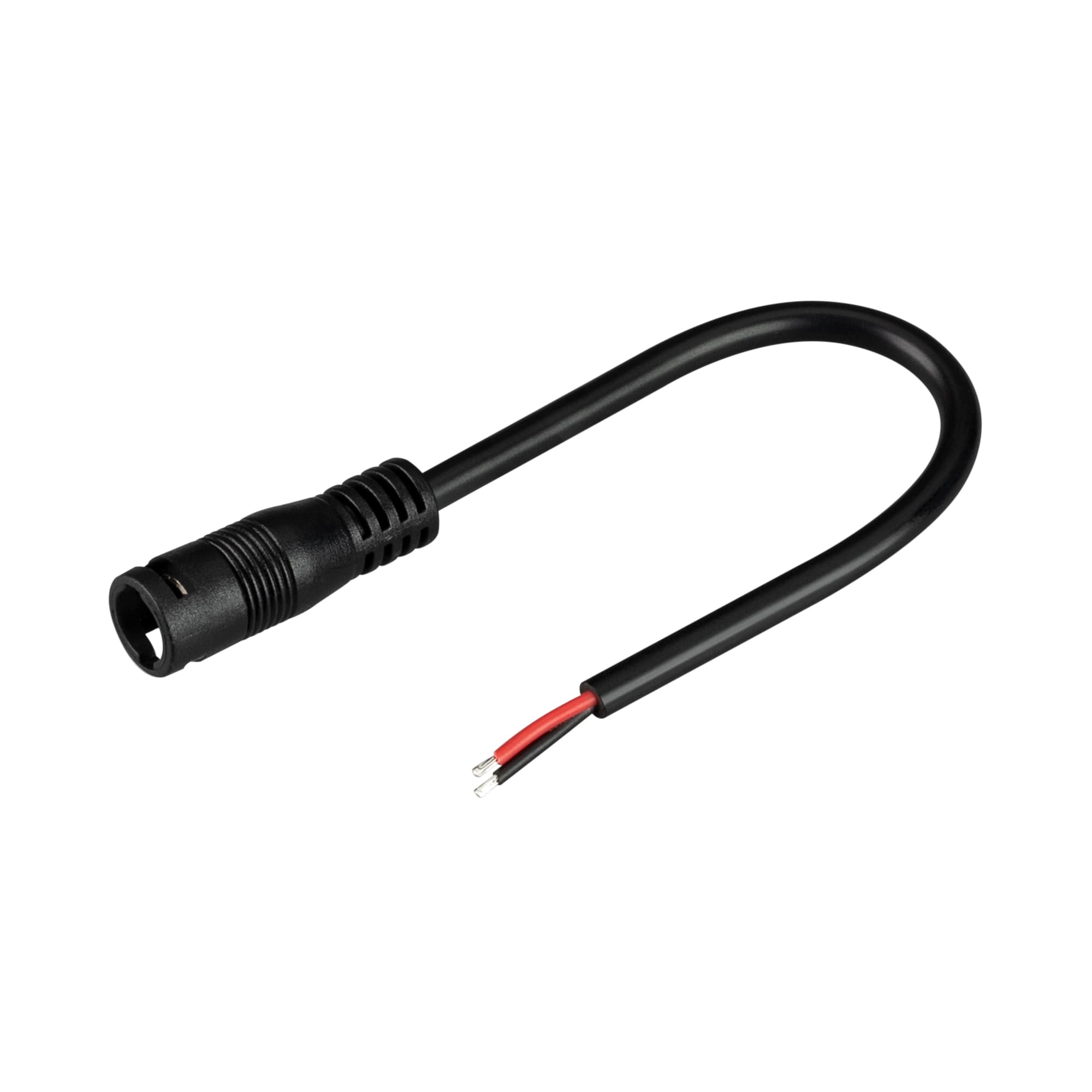 Коннектор выводной DC-MONO-2PIN-L150-F (JACK 5.5, LOCK) (ARL)