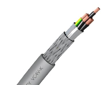 Кабель контрольный экранированный гибкий с изоляцией из ПВХ SCREENFLEX 200  VC4V-K JZ 4G6 0,6/1kV