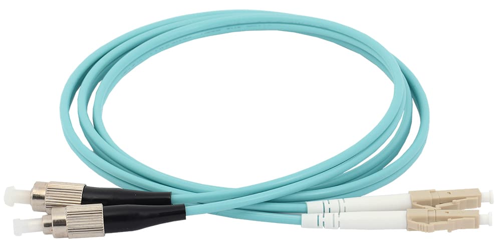 Патч-корд оптический 50/125 (OM3) FC/UPC-LC/UPC (Duplex) 5м