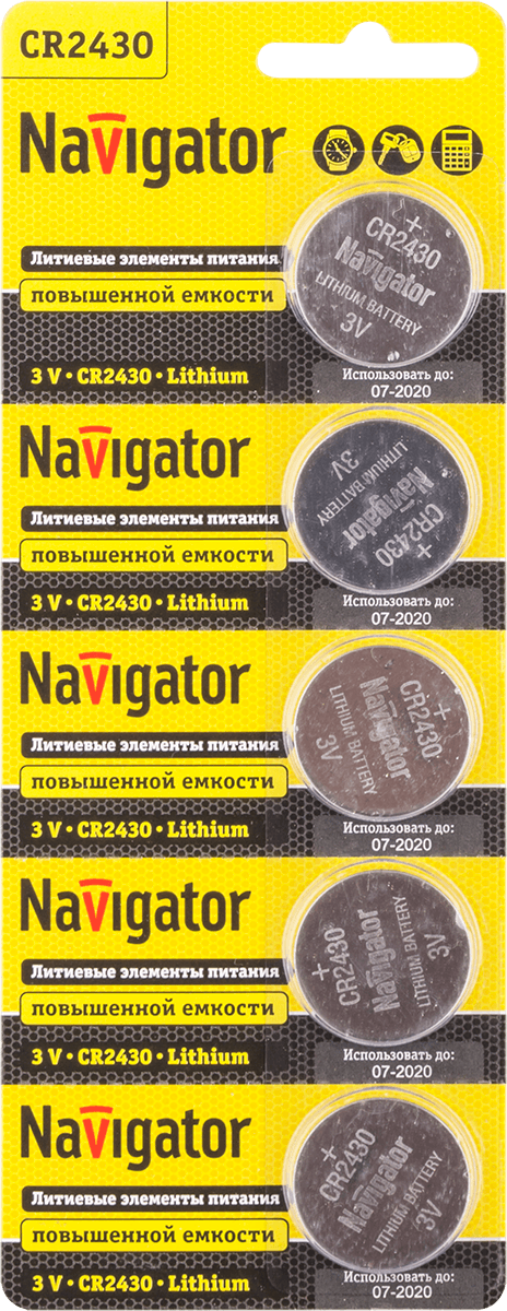 Батарейка NBT-CR2430-BP5