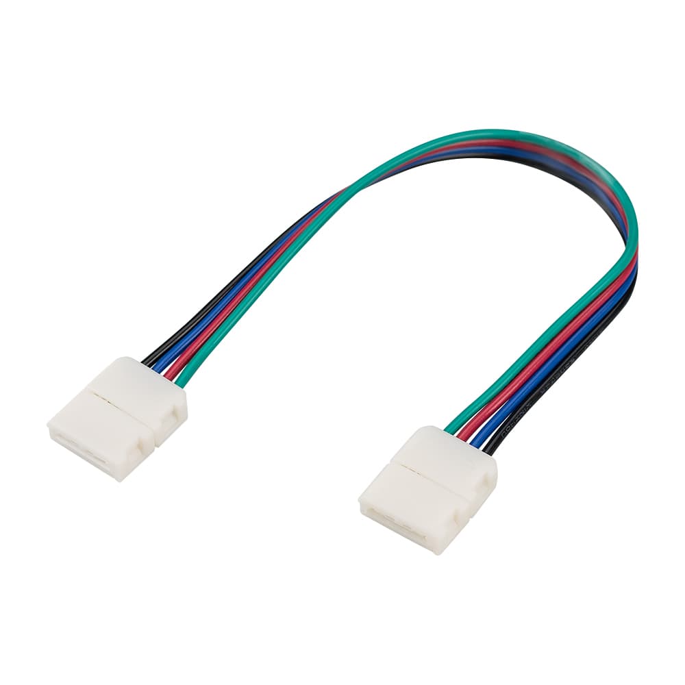 Коннектор выводной FIX-RGB-10мм-150мм-X2 (4-pin) (ARL)