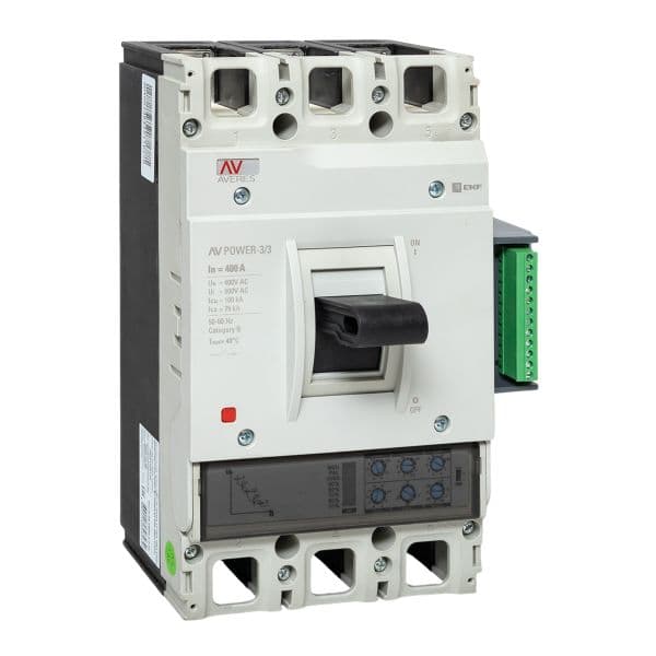 Выключатель автоматический AV POWER-3/3 400А 100kA ETU2.2 AVERES