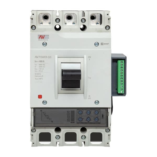 Выключатель автоматический AV POWER-3/3 400А 100kA ETU2.2 AVERES