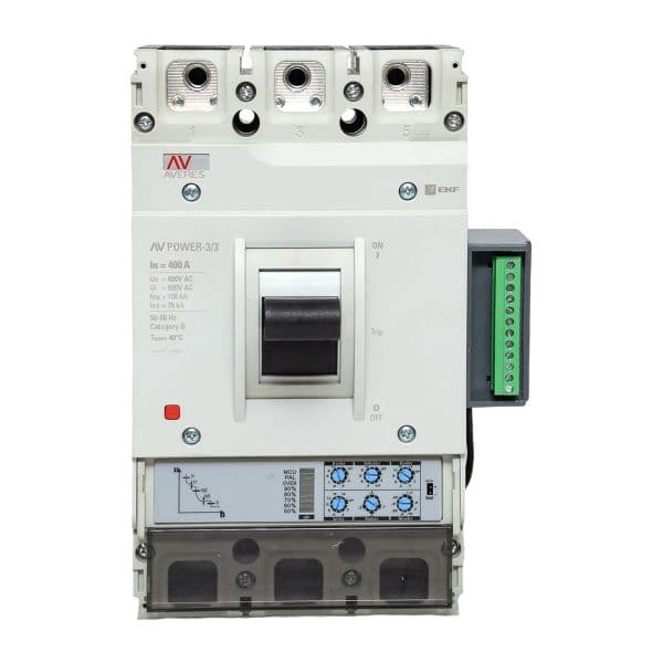 Выключатель автоматический AV POWER-3/3 400А 100kA ETU2.2 AVERES