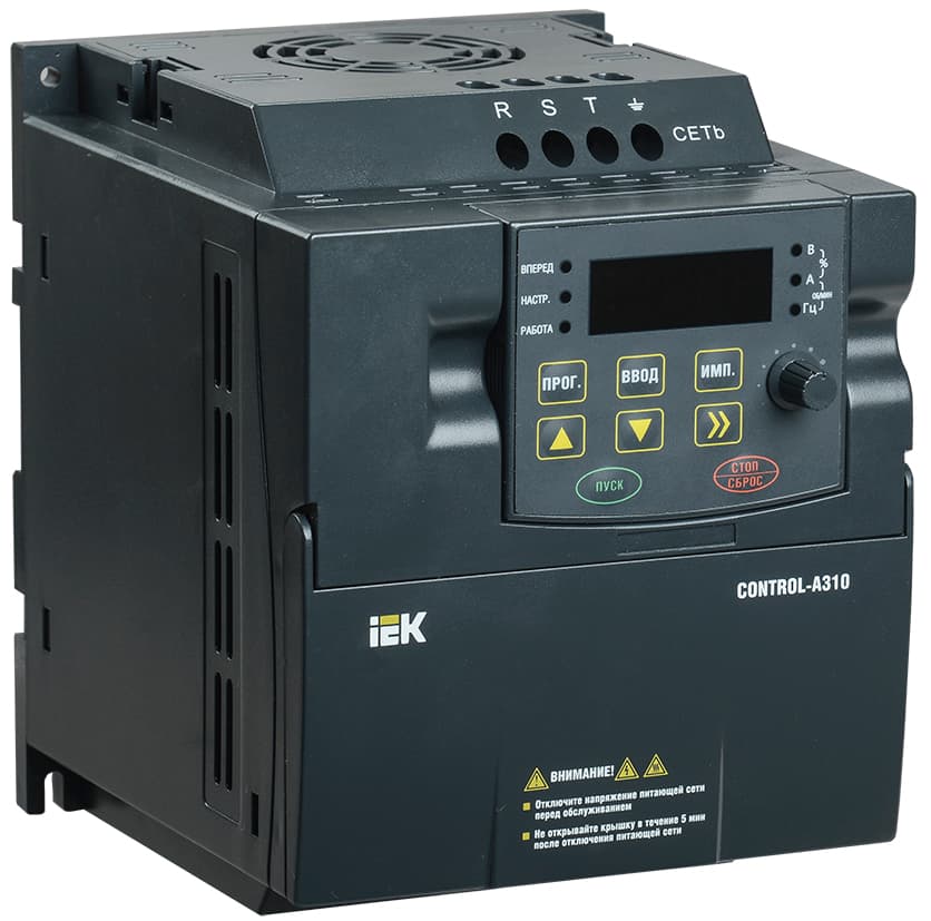 Преобразователь частоты CONTROL-A310 380В трехфазный 2.2 kW 5.1A