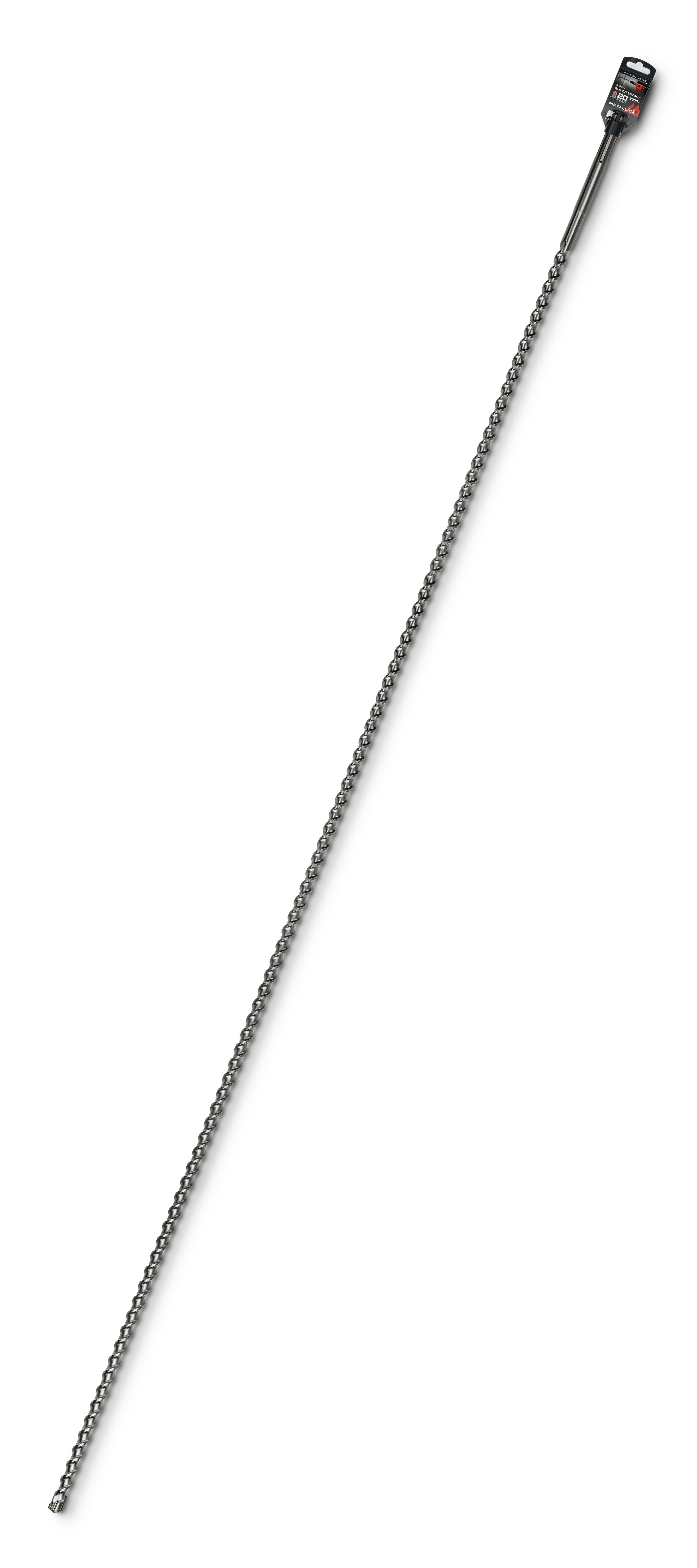 Бур по бетону SDS-max 20х2000/1860 мм, Х-напайка, 2 спирали