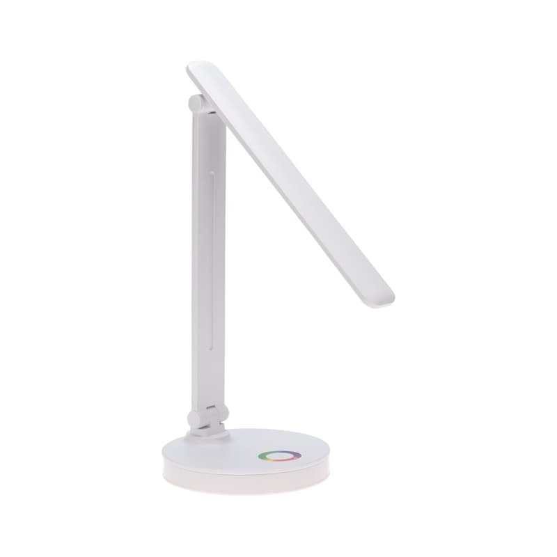 Светильник настольный с RGB-ночником LED 12Вт белый с диммером