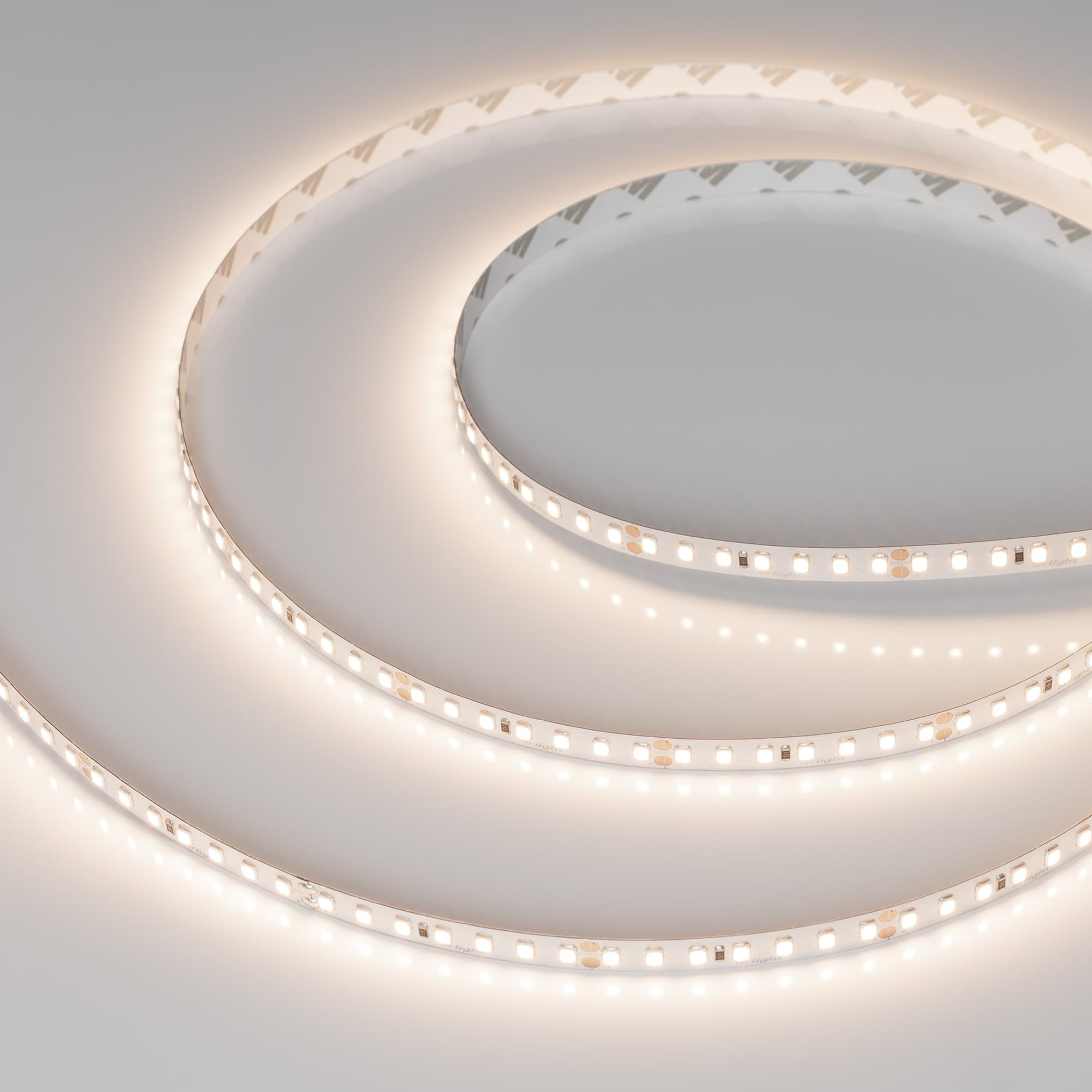 Лента светодиодная 10 Вт/м 24В 3500K IP20 140LED/м UL-A140-8mm SMD 2835 5 м