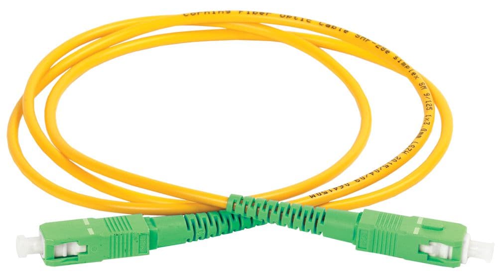 Патч-корд оптический 9/125 (OS2) SC/APC-SC/APC (simplex) 5м