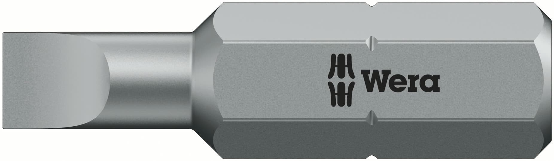 Бита шлицевая 800/1 Z SL вязкая твердость хвостовик 1/4 C 6.3 0.6X4.5X25 мм