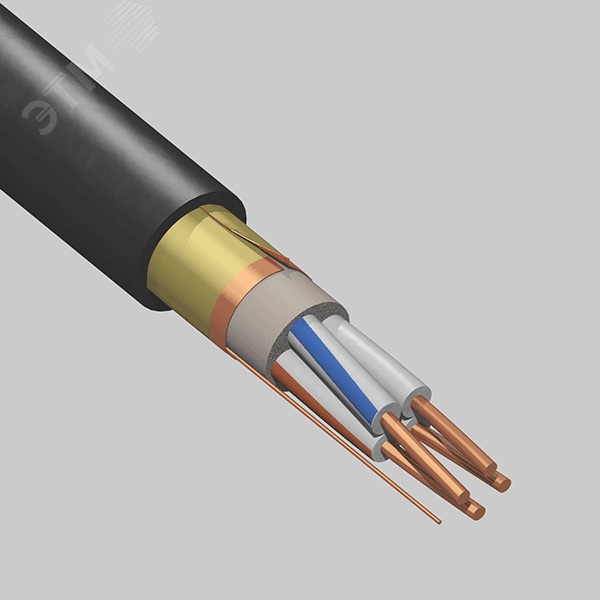 Кабель силовой ППГЭнг(А)-HF 4х10(N)-0.66