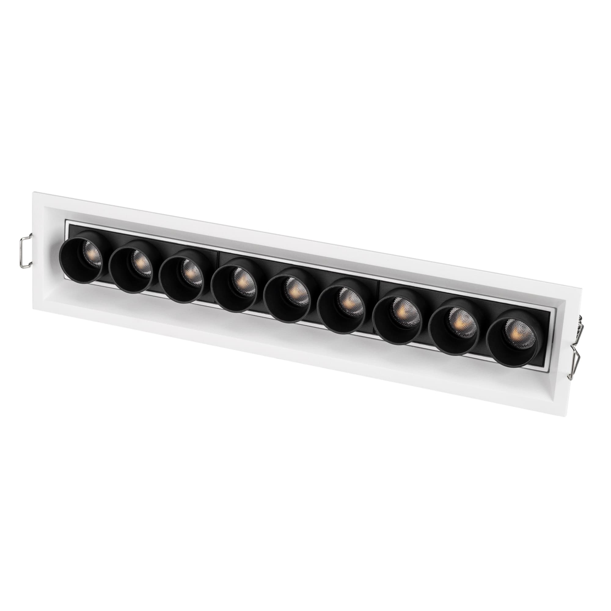 Светильник MS-ORIENT-BUILT-TURN-TC-S67x300-20W Warm3000 (WH-BK, 30 deg, 230V) (ARL, IP20 Металл, 5 лет)