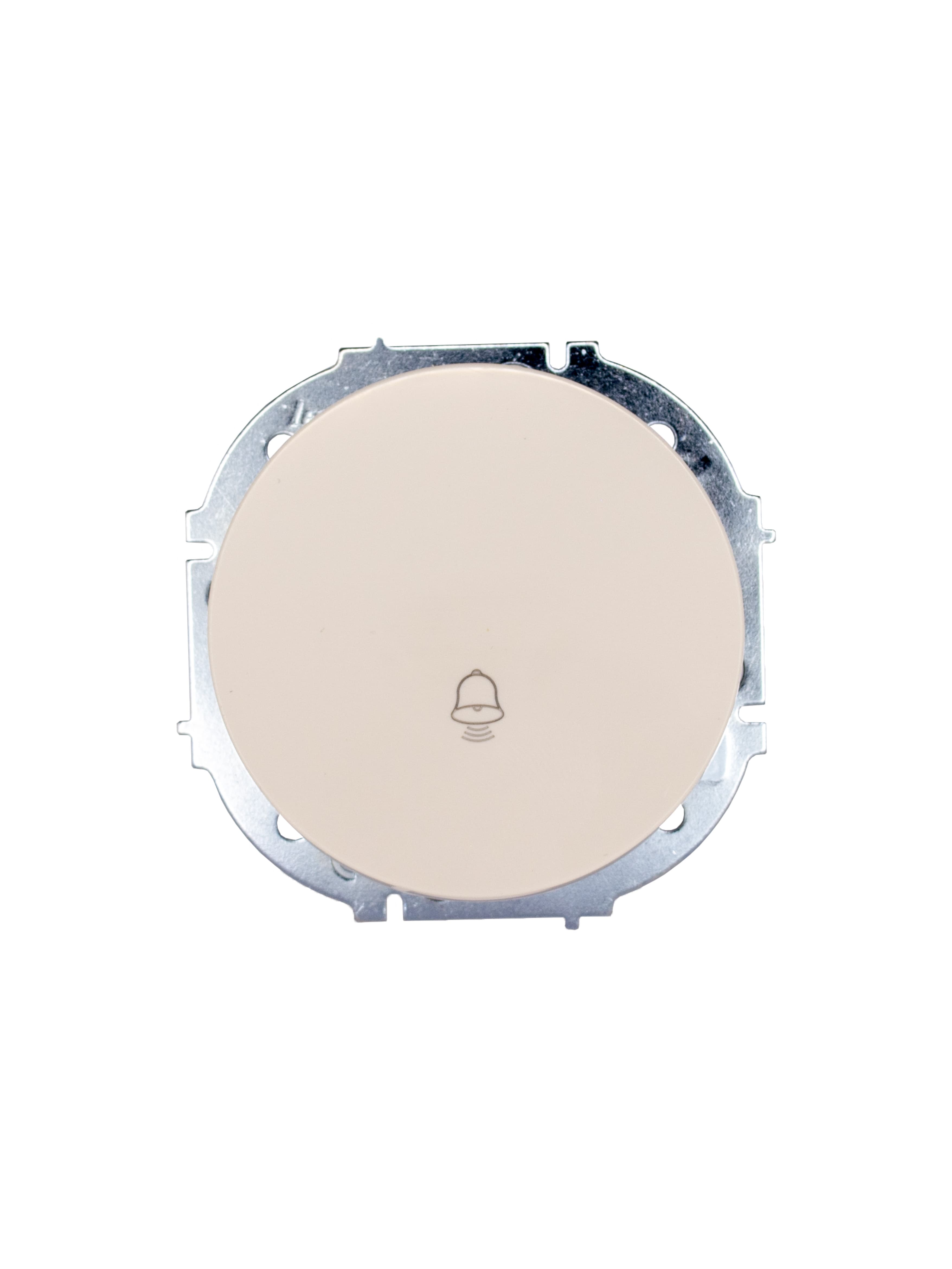 OSEN Кнопка звонка, 10 А, механизм, слоновая кость Lezard 743-9088-103