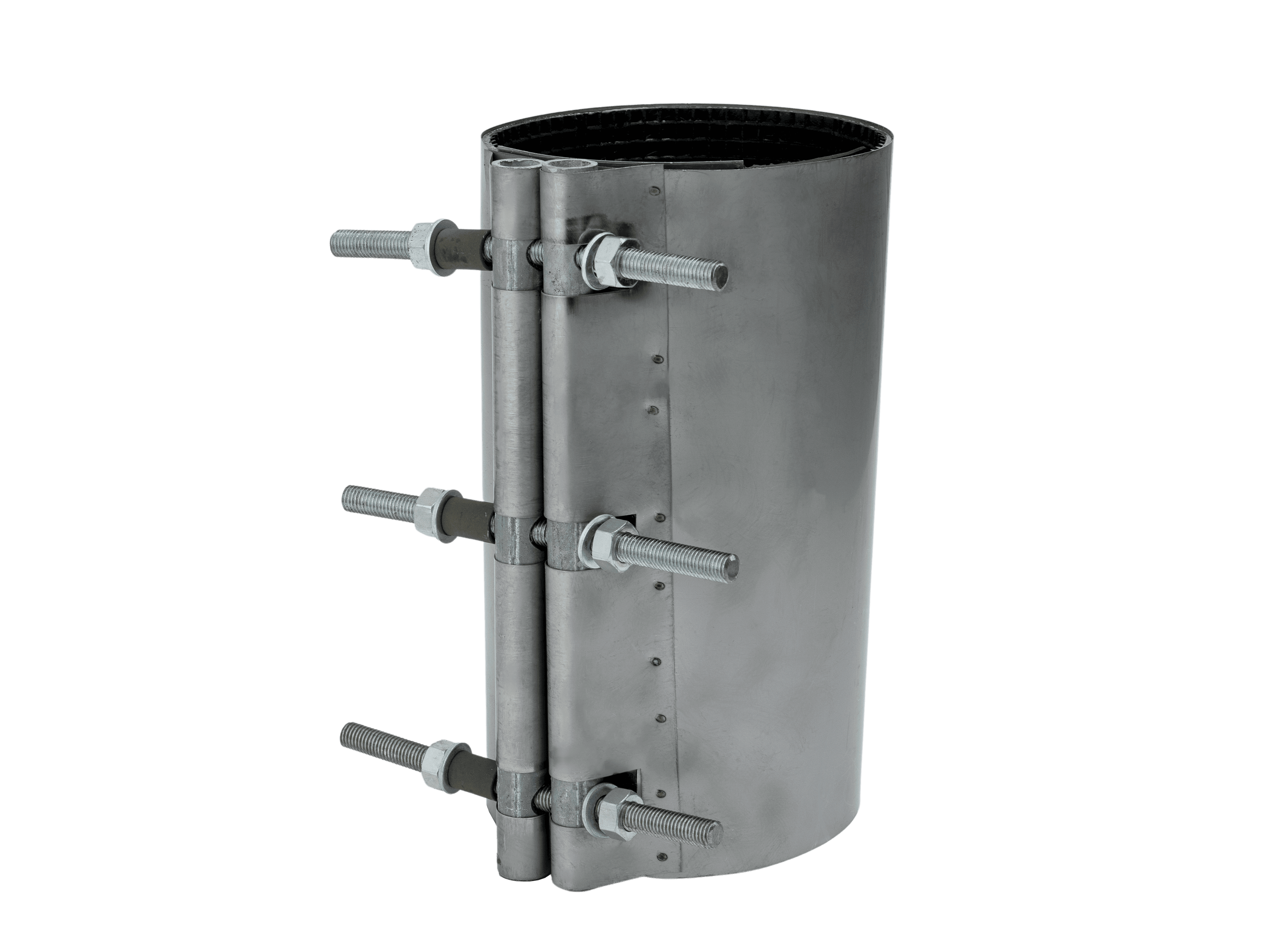 Муфта ремонтная Ду400 L300 (420-440)  нержавеющая сталь  AISI304 W4