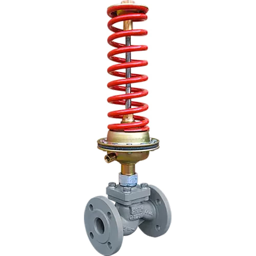 Регулятор давления после себя РДПС-СЧ25-М-MA-F-NO Ду50 Ру16 Kv12.5 фланцевый, уплотнение металл, корпус чугун СЧ25, с мембранным приводом, диапазон настройки 0.3-1.2МПа
