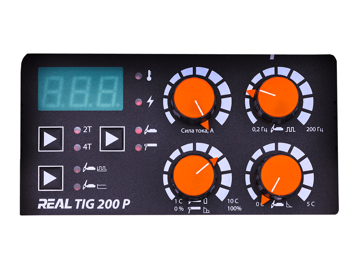 Инвертор сварочный TIG 200 P ''REAL'' (W224) НАКС РФ
