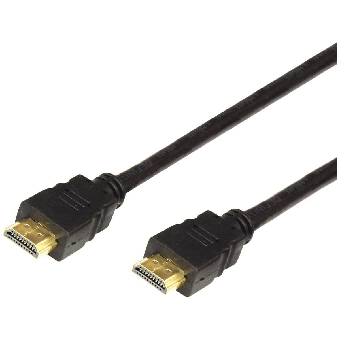 Кабель HDMI - HDMI 1.4, 1.5м, Gold