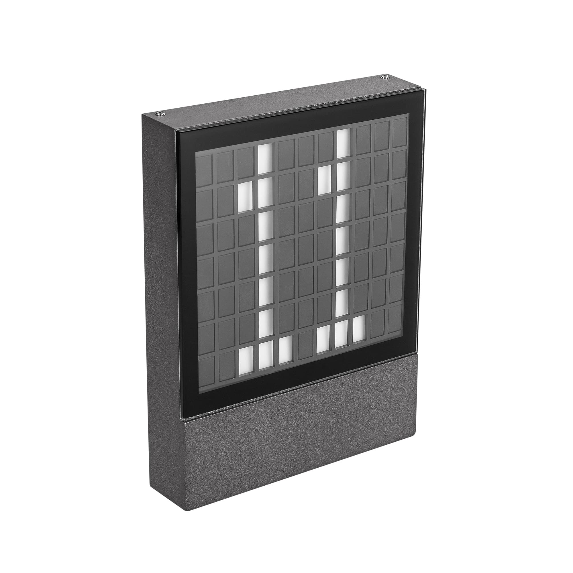 Светильник LGD-SIGN-WALL-S150x200-3W Warm3000 (GR, 148 deg, 230 В) (IP54 металл, 3 года)
